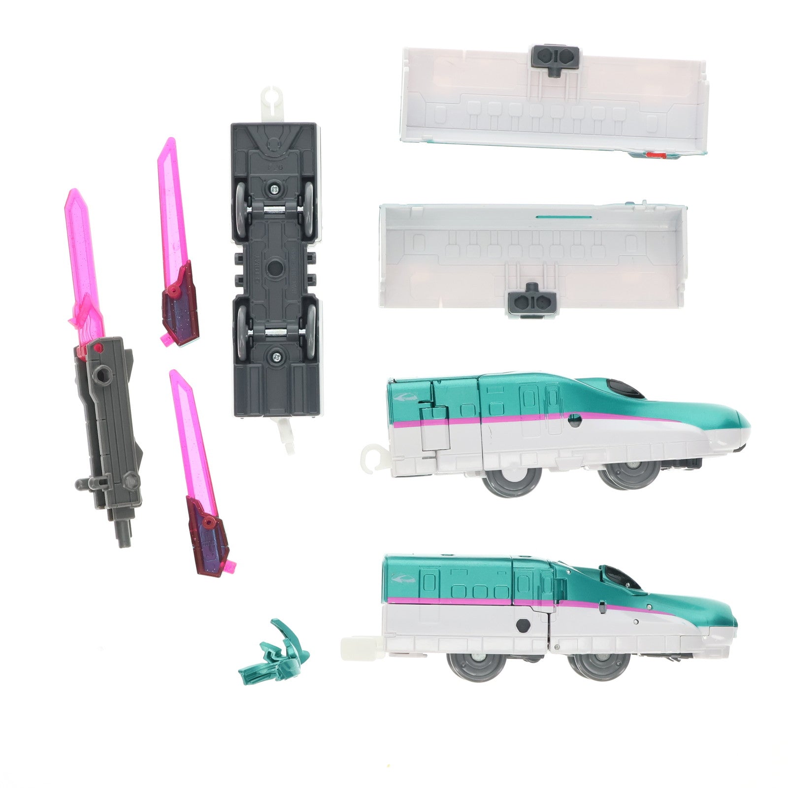 【中古即納】[RWM] プラレール 新幹線変形ロボ シンカリオン DXS シンカリオン E5はやぶさ 可動プラス(動力無し) 鉄道模型 タカラトミー(20200806)