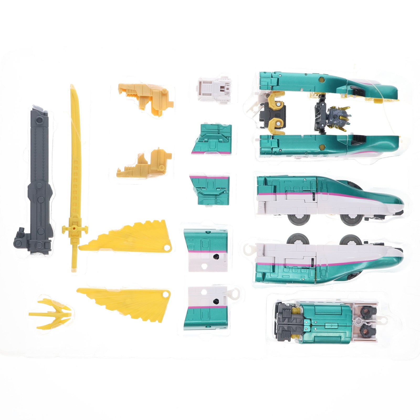 【中古即納】[RWM] プラレール 新幹線変形ロボ シンカリオン DXS101 シンカリオンE5はやぶさ MkII(動力無し) 鉄道模型 タカラトミー(20190420)