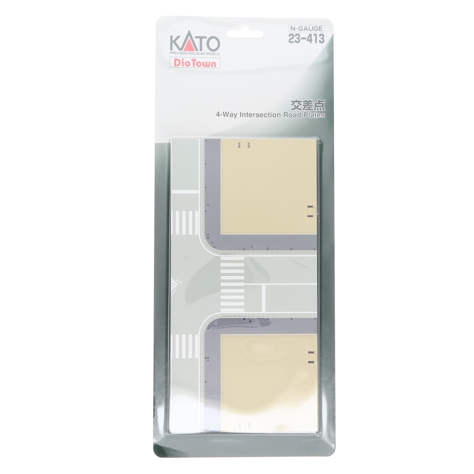 【中古即納】[RWM] 23-413 DioTown(ジオタウン) 交差点 Nゲージ 鉄道模型 KATO(カトー)(20030531)