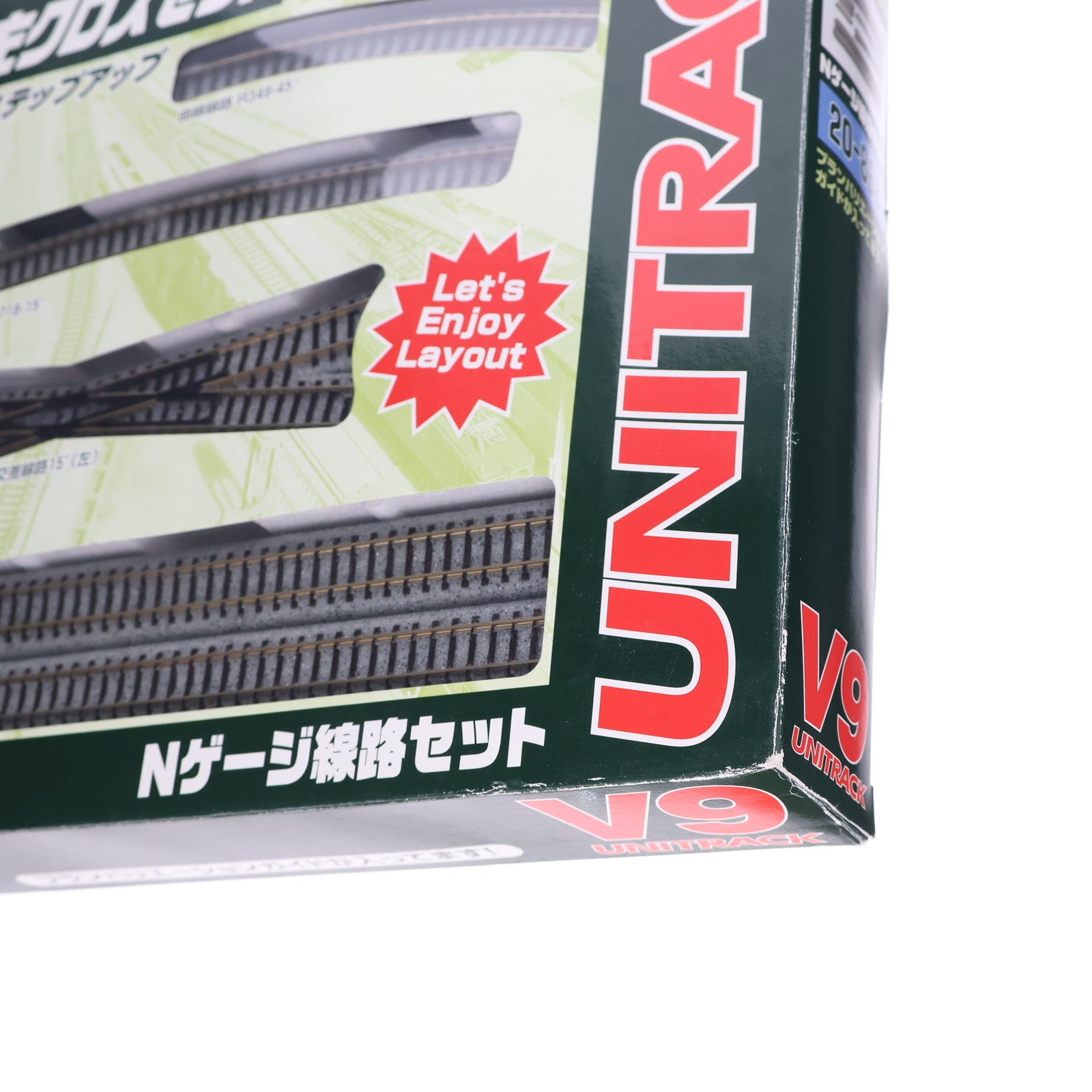 【中古即納】[RWM] 20-868 V9 平面交差15°左クロスセット Nゲージ 鉄道模型 KATO(カトー)(20090331)