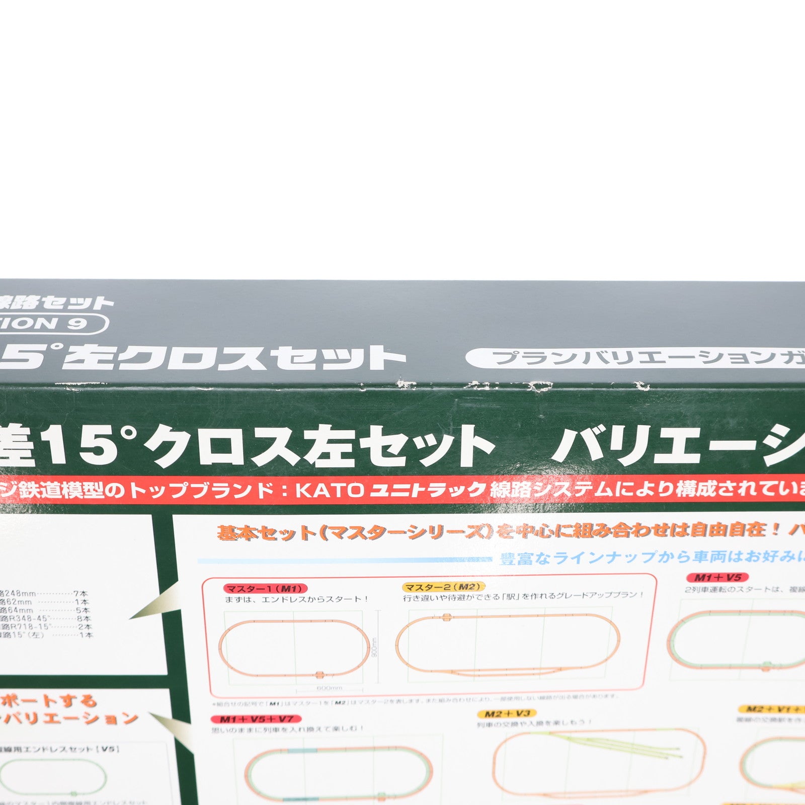 【中古即納】[RWM] 20-868 V9 平面交差15°左クロスセット Nゲージ 鉄道模型 KATO(カトー)(20090331)