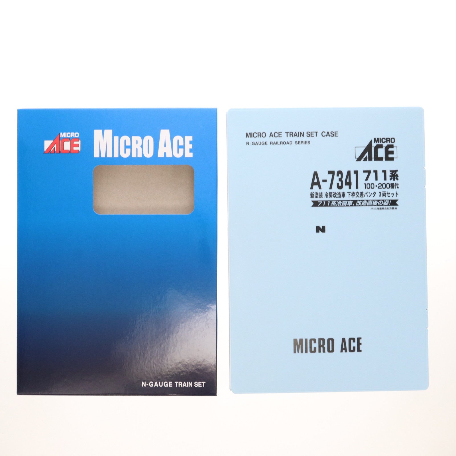 【中古即納】[RWM] A7341 711系100・200番代 新塗装 冷房改造車 下枠交差パンタ 3両セット(動力付き) Nゲージ 鉄道模型 MICRO ACE(マイクロエース)(20250209)