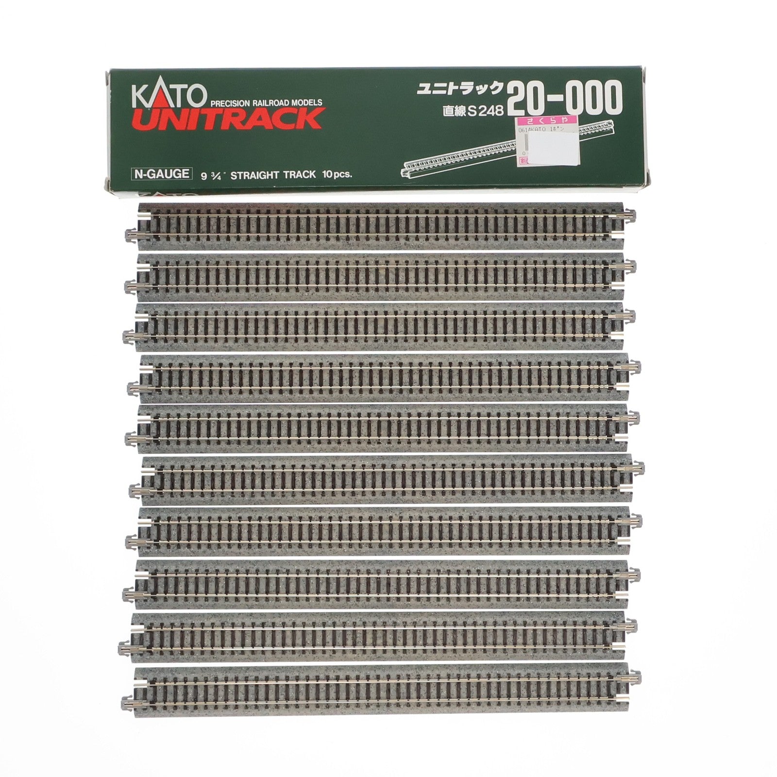【中古即納】[RWM] 20-000 直線S248(10本入) Nゲージ 鉄道模型 KATO(カトー)(19991231)