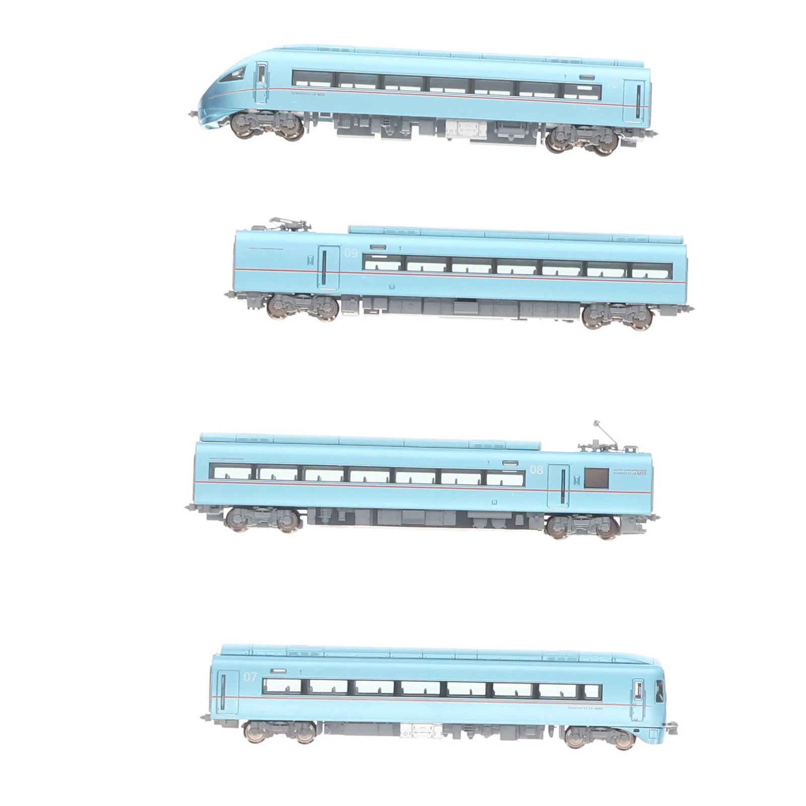 【中古即納】[RWM] A7573 小田急ロマンスカー60000形 MSE 改良品 増結4両セット(動力付き) Nゲージ 鉄道模型 MICRO ACE(マイクロエース)(20200731)