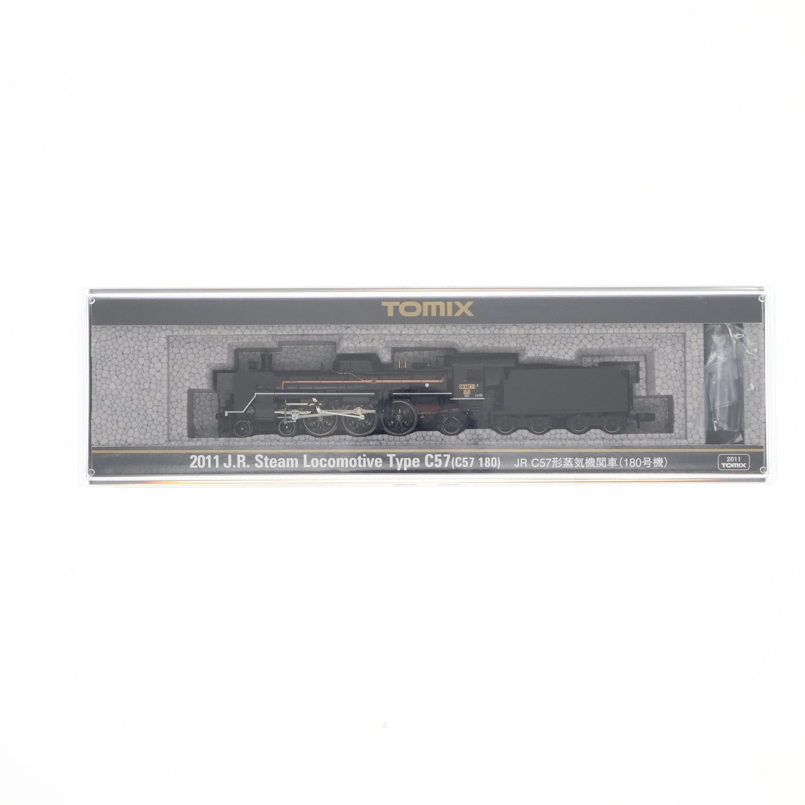 【中古即納】[RWM] 2011 JR C57形蒸気機関車(180号機)(動力付き) Nゲージ 鉄道模型 TOMIX(トミックス)(20250628)