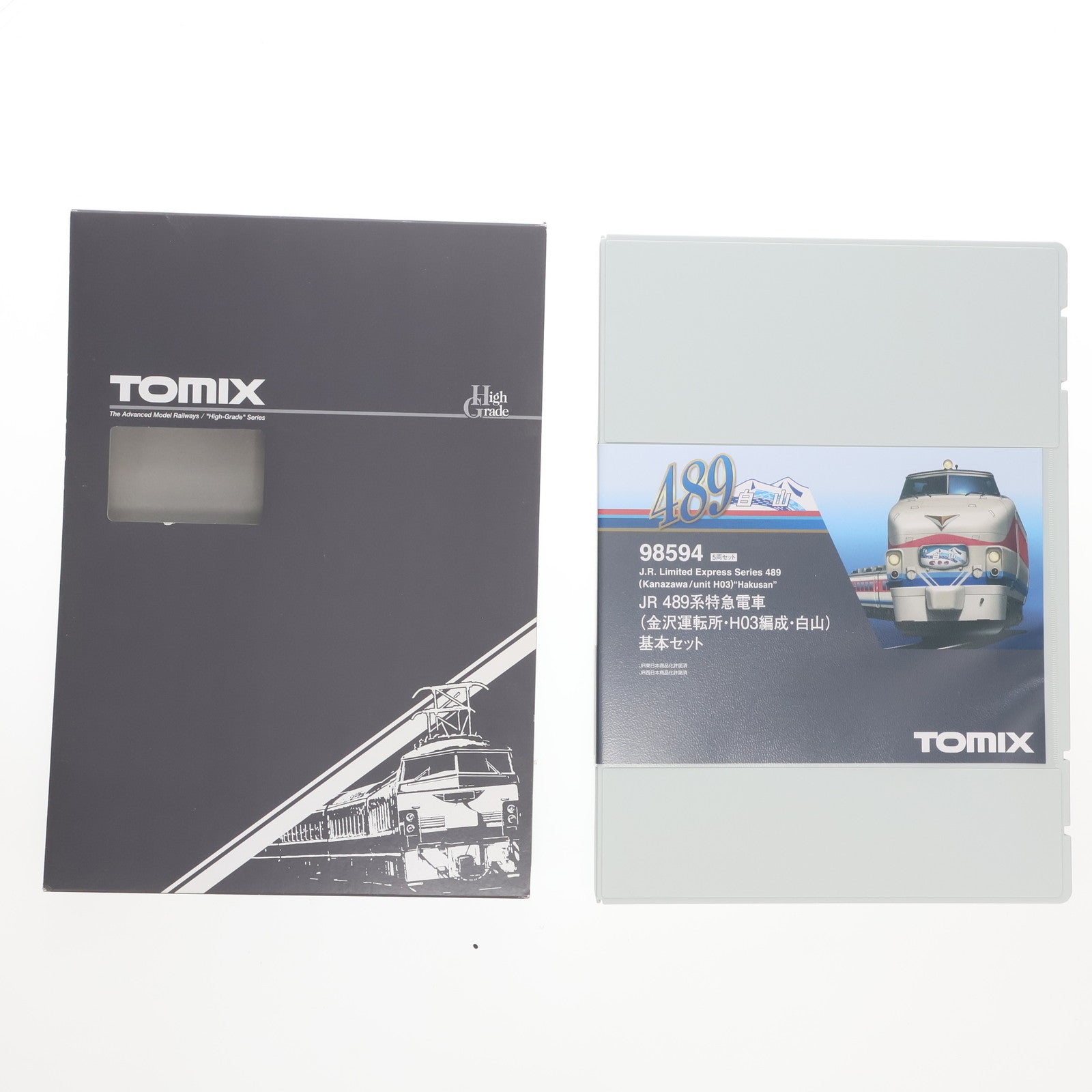 【中古即納】[RWM] 98594 JR 489系特急電車(金沢運転所・H03編成・白山)基本セット(5両)(動力付き) Nゲージ 鉄道模型 TOMIX(トミックス)(20250301)