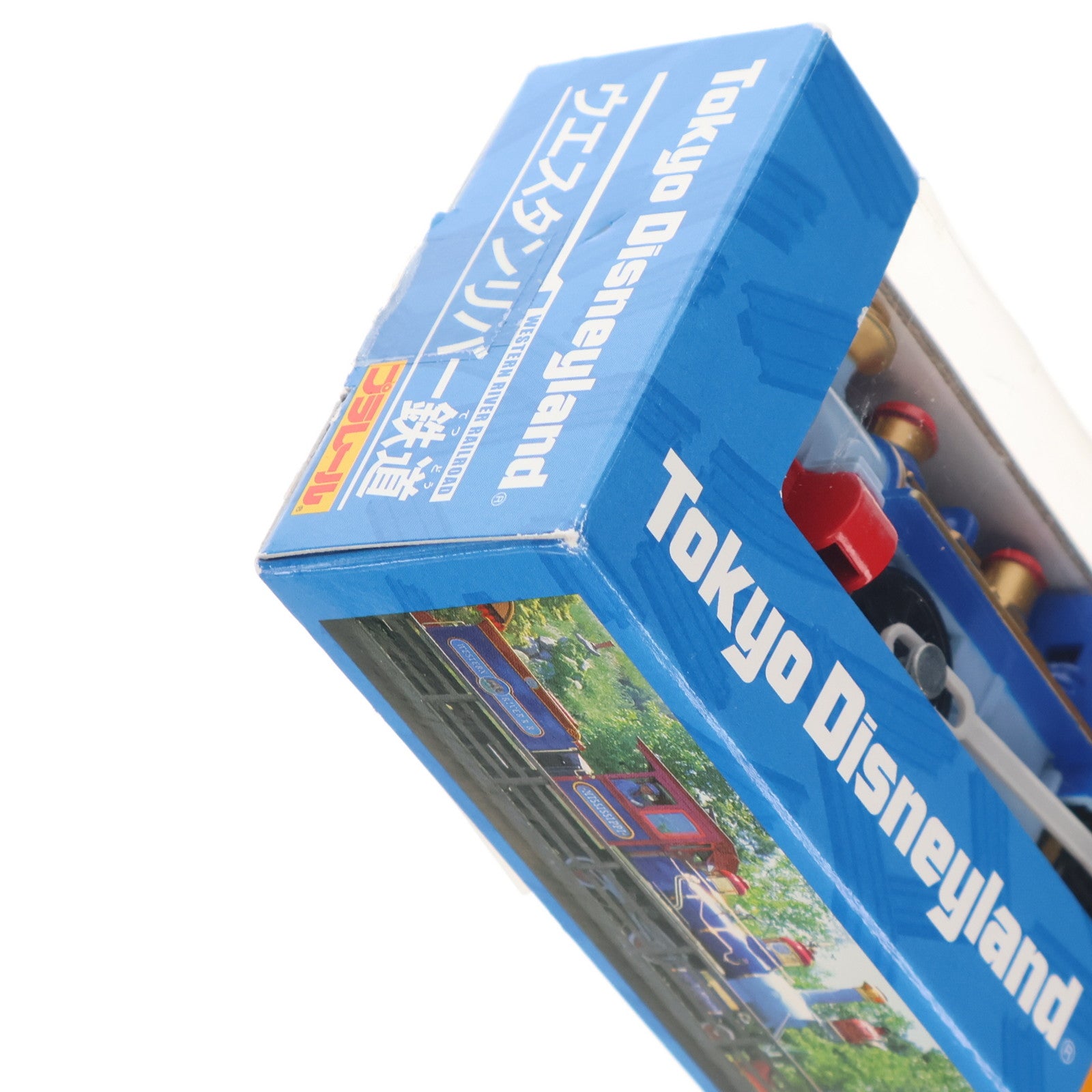 【中古即納】[RWM] 東京ディズニーリゾート限定 プラレール ウエスタンリバー鉄道(ミシシッピ号)(動力付き) 鉄道模型 タカラトミー(19991231)