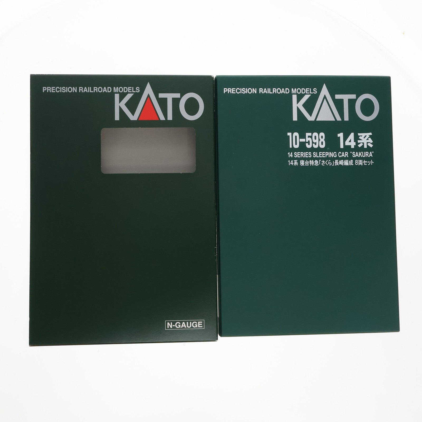 【中古即納】[RWM] 10-598 14系 寝台特急「さくら」 長崎編成 8両セット(動力無し) Nゲージ 鉄道模型 KATO(カトー)(20090930)