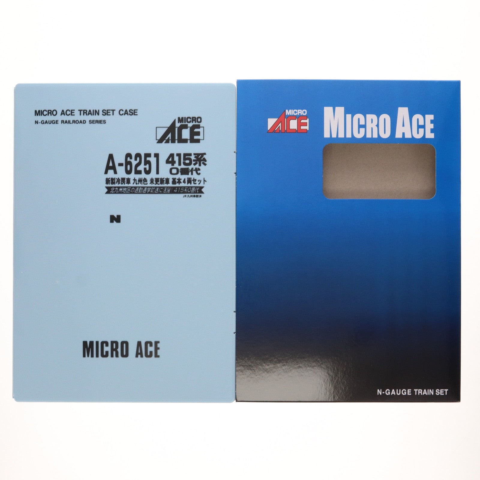 【中古即納】[RWM] A6251 415系0番代新製冷房車 九州色 未更新車 基本4両セット(動力付き) Nゲージ 鉄道模型 MICRO ACE(マイクロエース)(20250413)