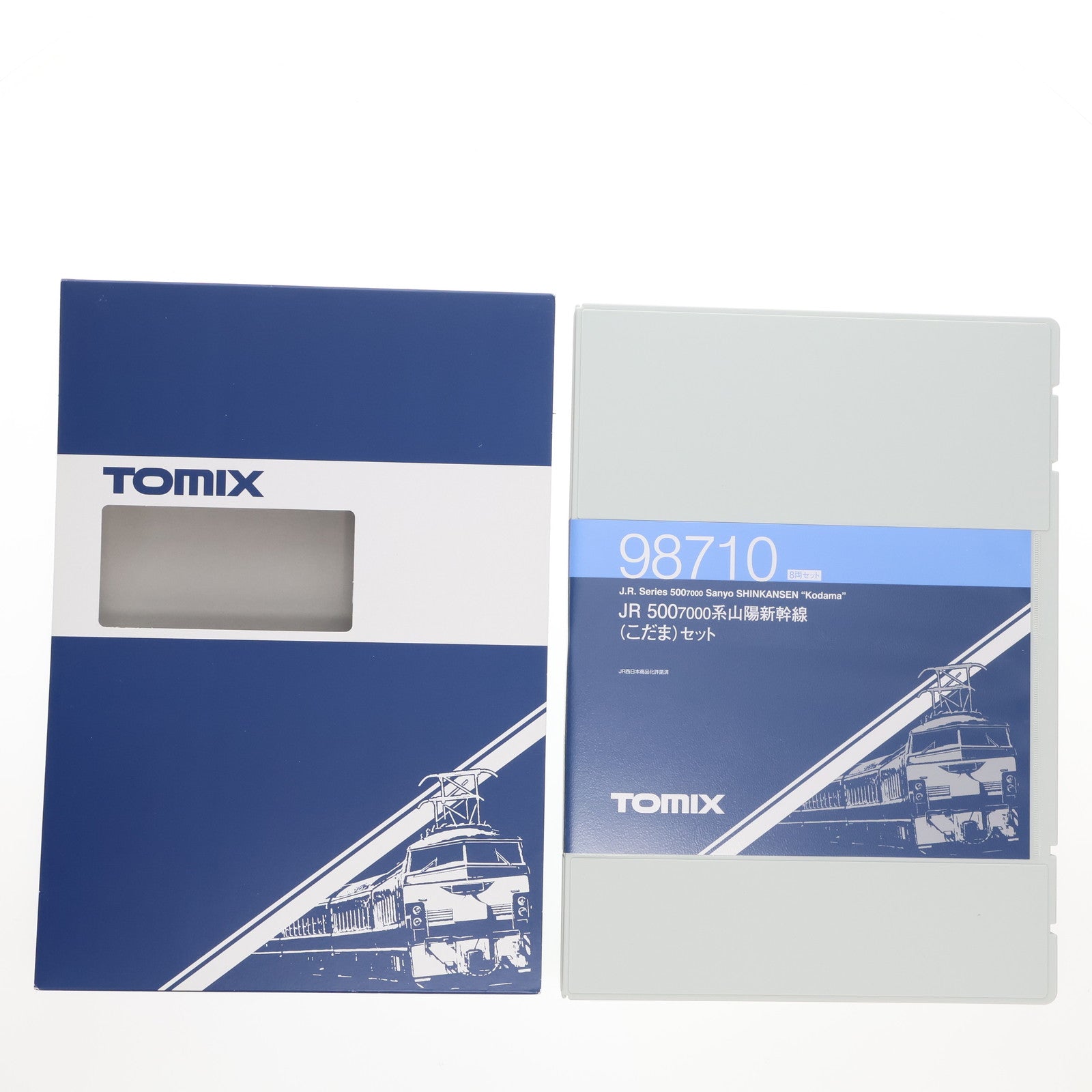 【中古即納】[RWM] 98710 JR 500-7000系山陽新幹線(こだま)セット(8両)(動力付き) Nゲージ 鉄道模型 TOMIX(トミックス)(20201031)