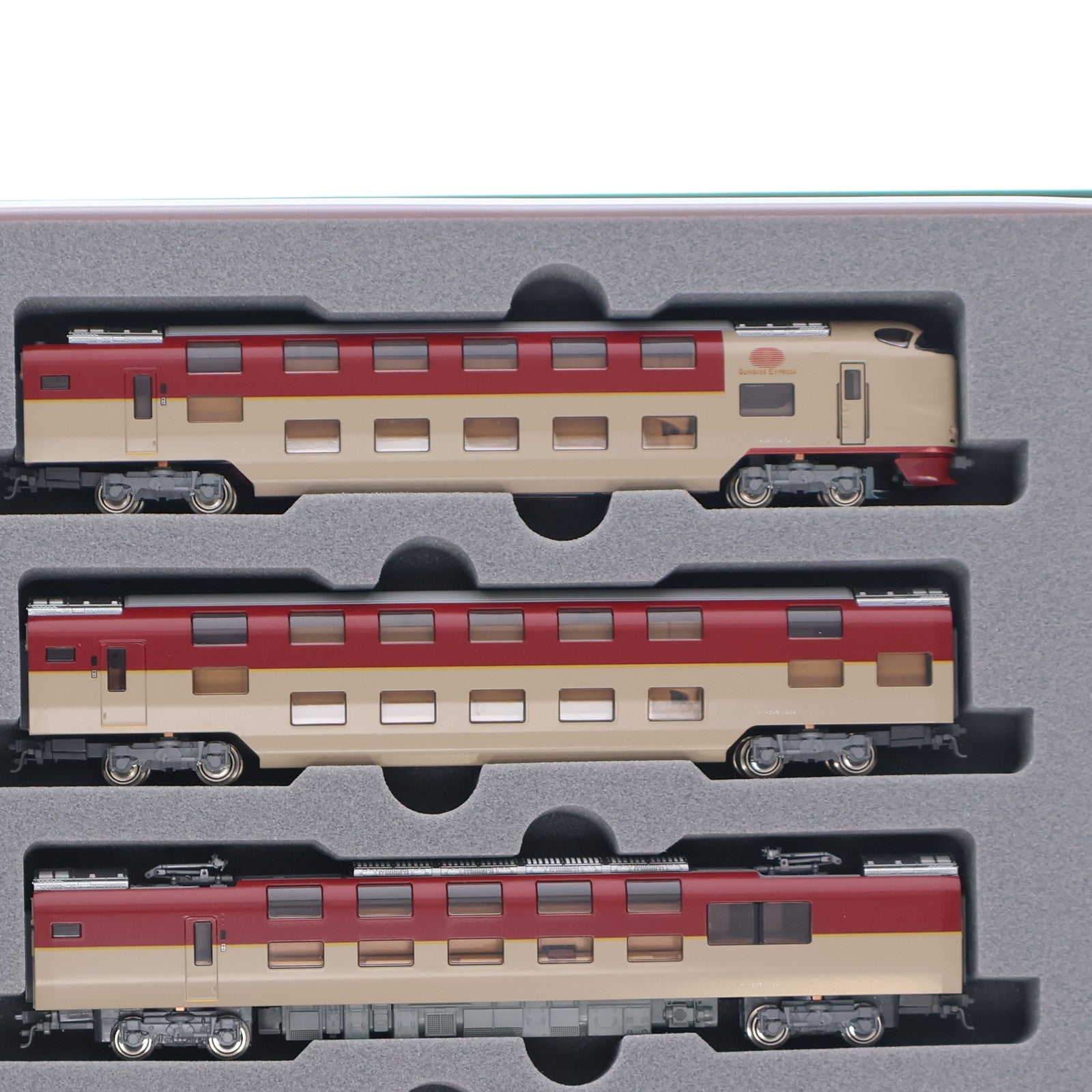 【中古即納】[RWM] 10-1565 285系3000番台 サンライズエクスプレス(パンタグラフ増設編成) 7両セット(動力付き) Nゲージ 鉄道模型 KATO(カトー)(20240531)