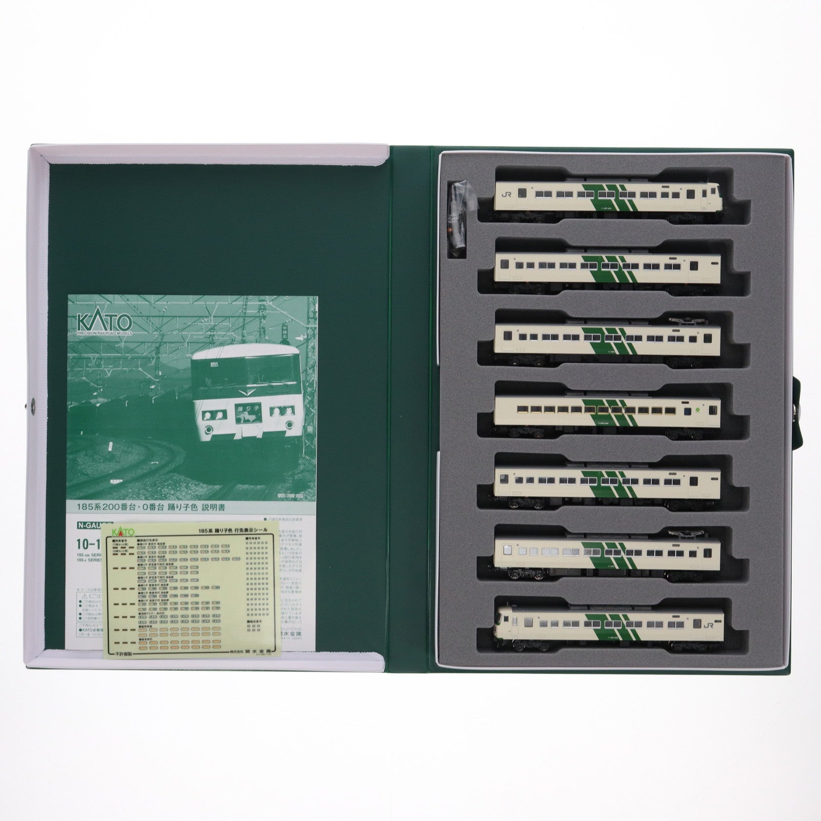 【中古即納】[RWM] 10-1442 185系200番台踊り子色 7両セット(動力付き) Nゲージ 鉄道模型 KATO(カトー)(20171110)