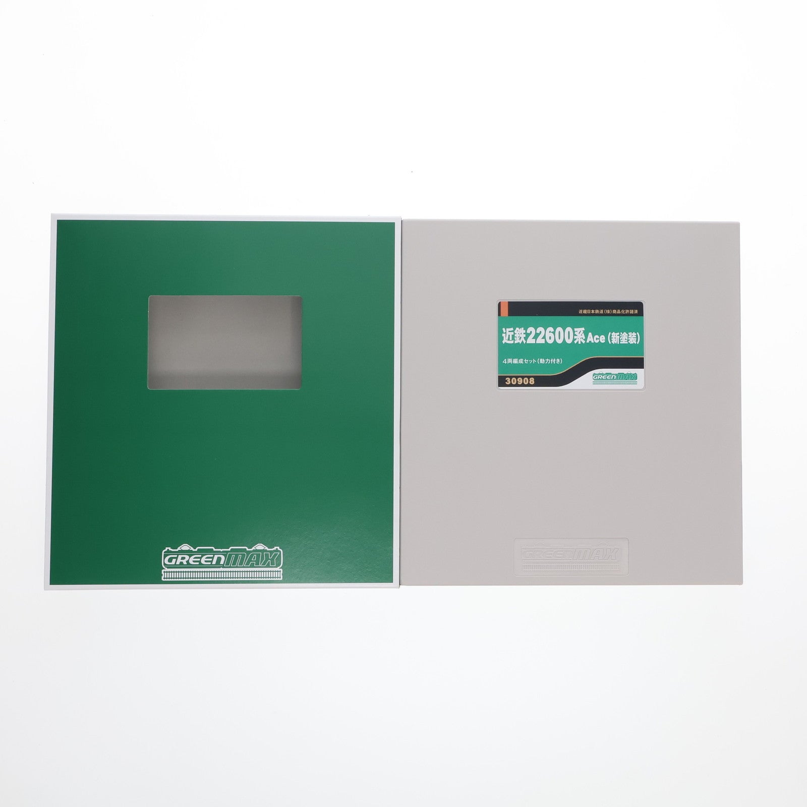 【中古即納】[RWM] 30908 近鉄22600系Ace(新塗装) 4両編成セット(動力付き) Nゲージ 鉄道模型 GREENMAX(グリーンマックス)(20200424)