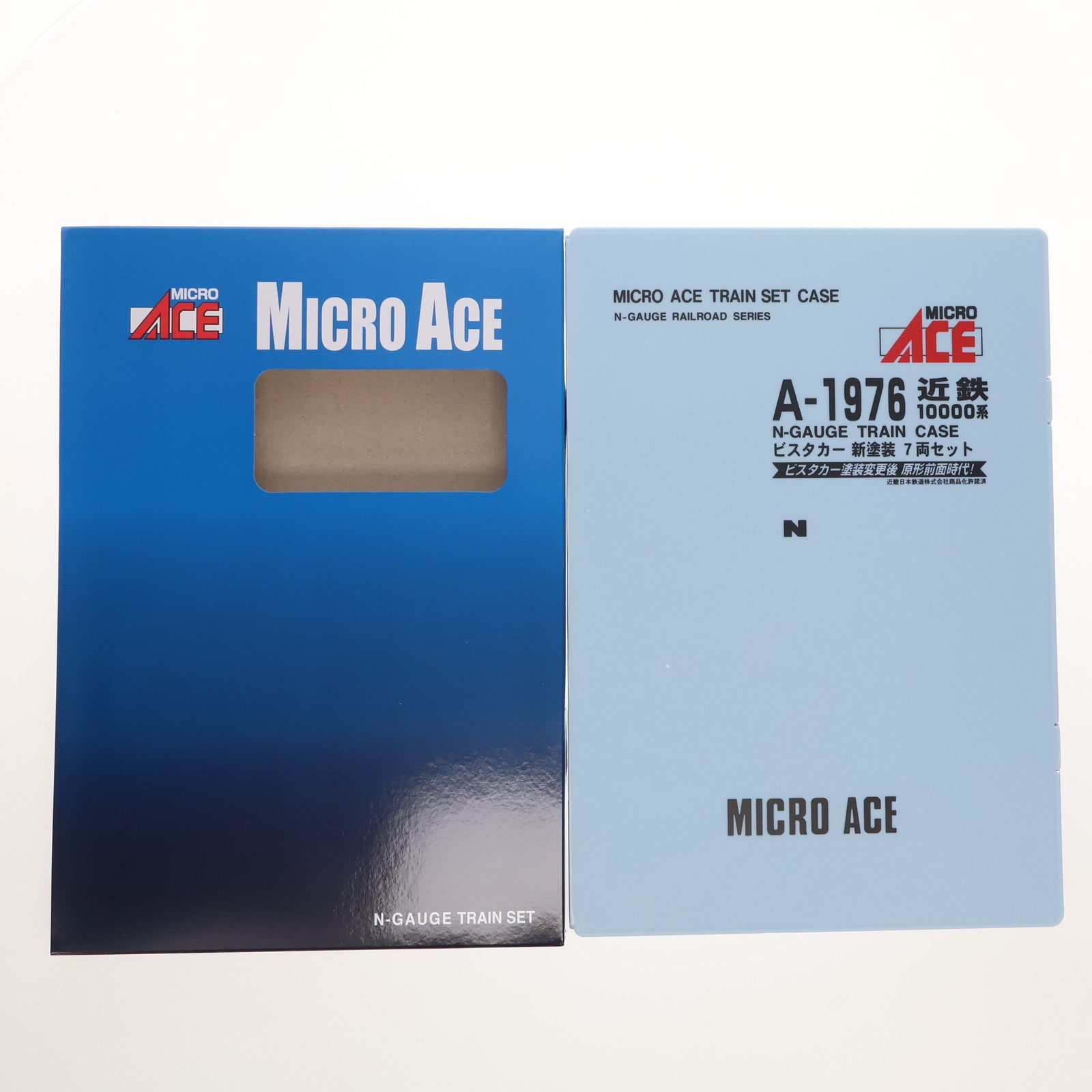 【中古即納】[RWM] A1976 近鉄10000系 ビスタカー 新塗装 7両セット(動力付き) Nゲージ 鉄道模型 MICRO ACE(マイクロエース)(20220211)