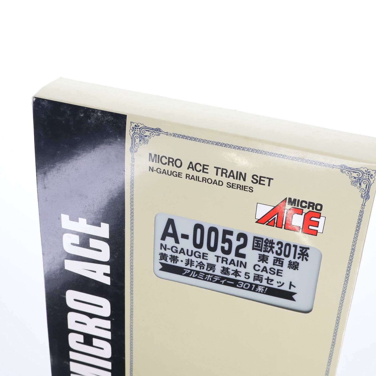【中古即納】[RWM] A0052 国鉄 301系 東西線 黄帯・非冷房 基本5両セット(動力付き) Nゲージ 鉄道模型 MICRO ACE(マイクロエース)(20060130)