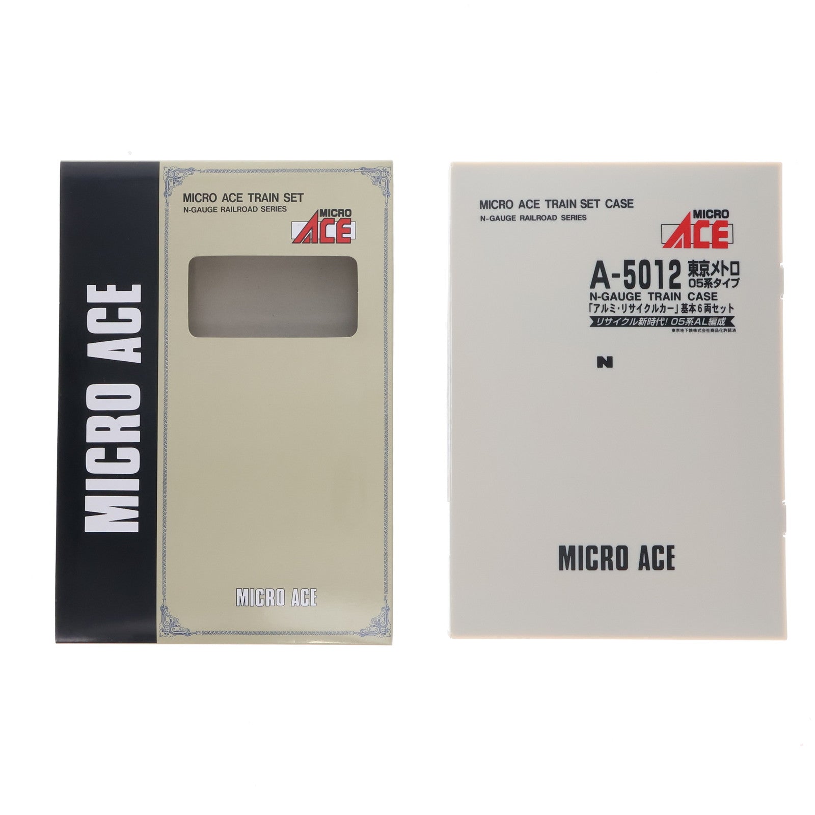 【中古即納】[RWM] A5012 東京メトロ 05系タイプ 「アルミリサイクルカー」 基本6両セット(動力付き) Nゲージ 鉄道模型 MICRO ACE(マイクロエース)(20030131)