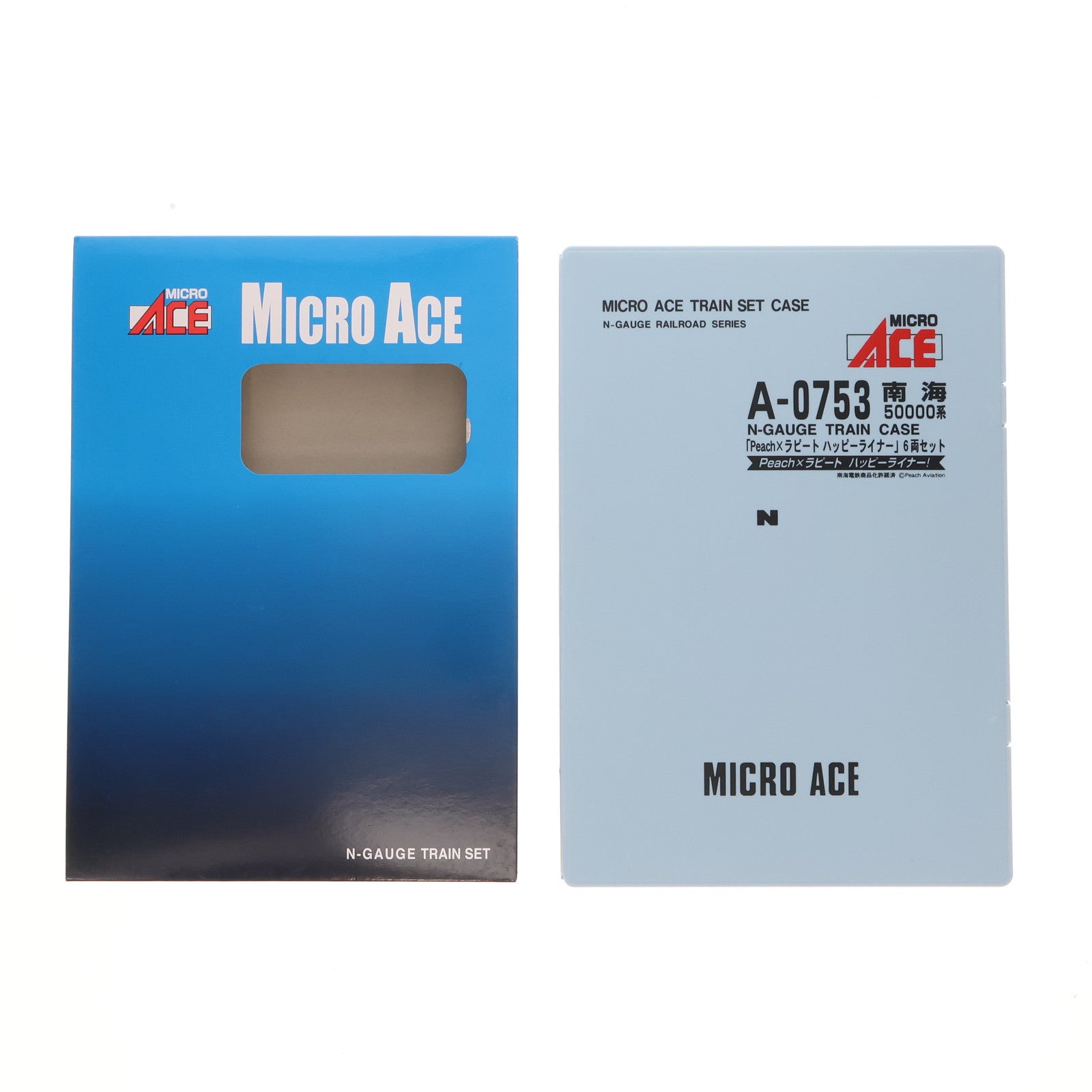 【中古即納】[RWM] A0753 南海50000系 「Peach×ラピート ハッピーライナー」 6両セット(動力付き) Nゲージ 鉄道模型 MICRO ACE(マイクロエース)(20150621)