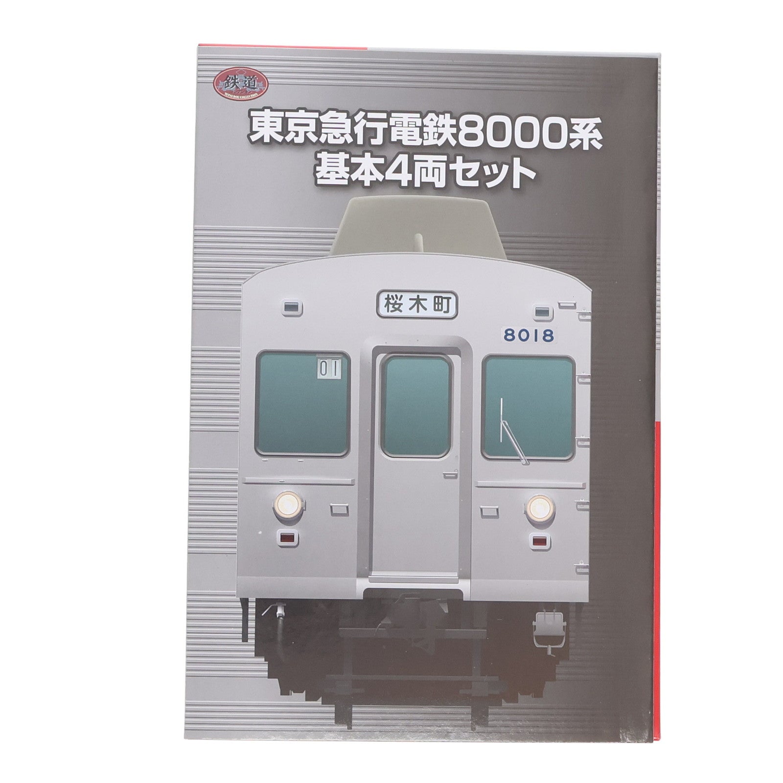 【中古即納】[RWM] 鉄道コレクション(鉄コレ) 東京急行電鉄8000系 基本4両セット 総合車両製作所 電車市場限定(動力無し) Nゲージ 鉄道模型 TOMYTEC(トミーテック)(20160229)