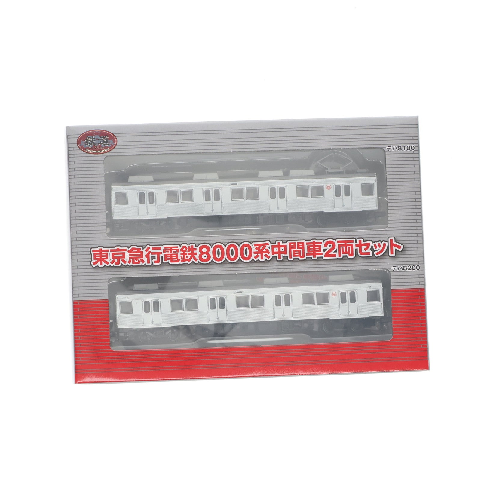 【中古即納】[RWM] 鉄道コレクション(鉄コレ) 東京急行電鉄8000系 中間車2両セット 総合車両製作所 電車市場限定(動力無し) Nゲージ 鉄道模型 TOMYTEC(トミーテック)(20151226)