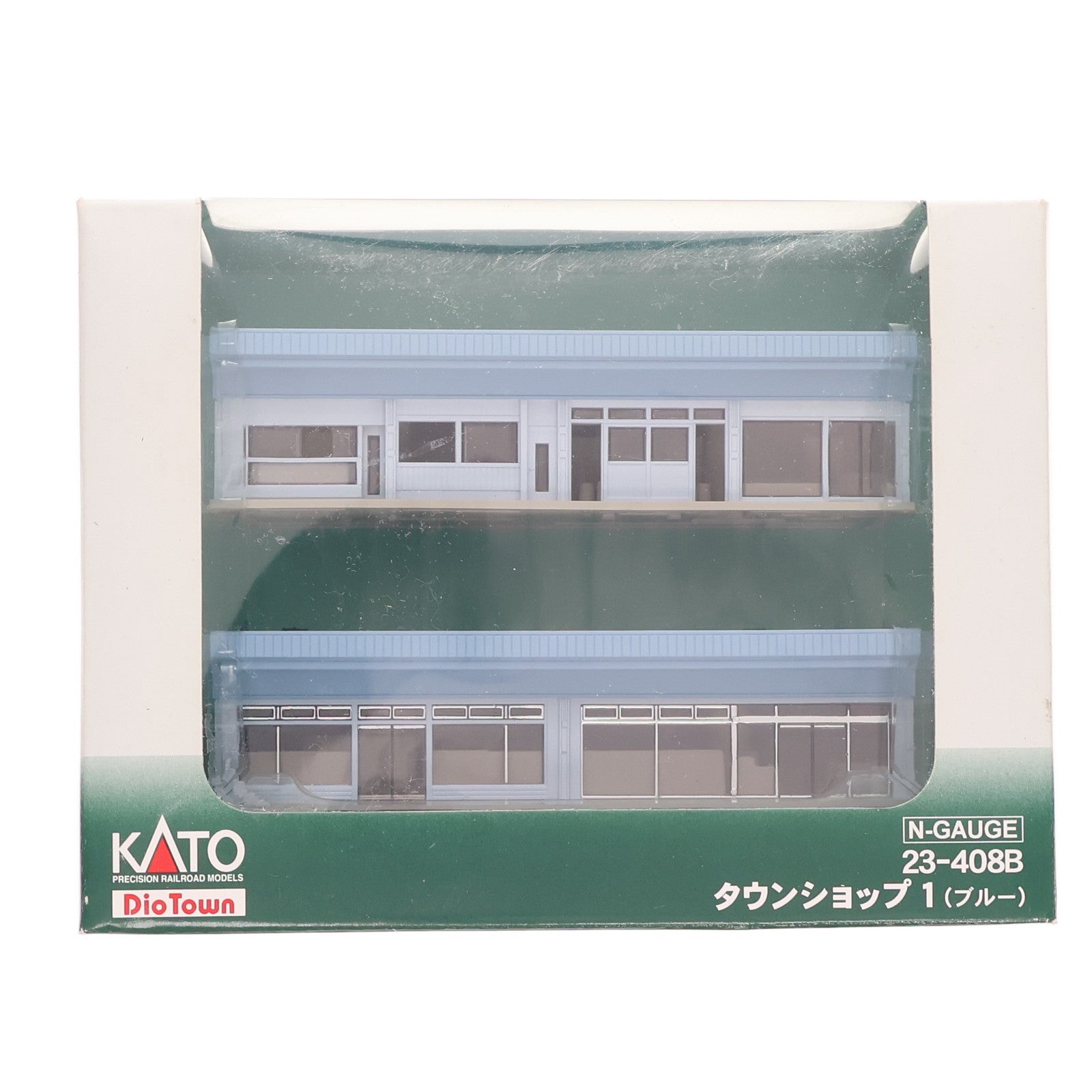 【中古即納】[RWM] 23-408B DioTown(ジオタウン) タウンショップ1(ブルー) Nゲージ 鉄道模型 KATO(カトー)(20041130)