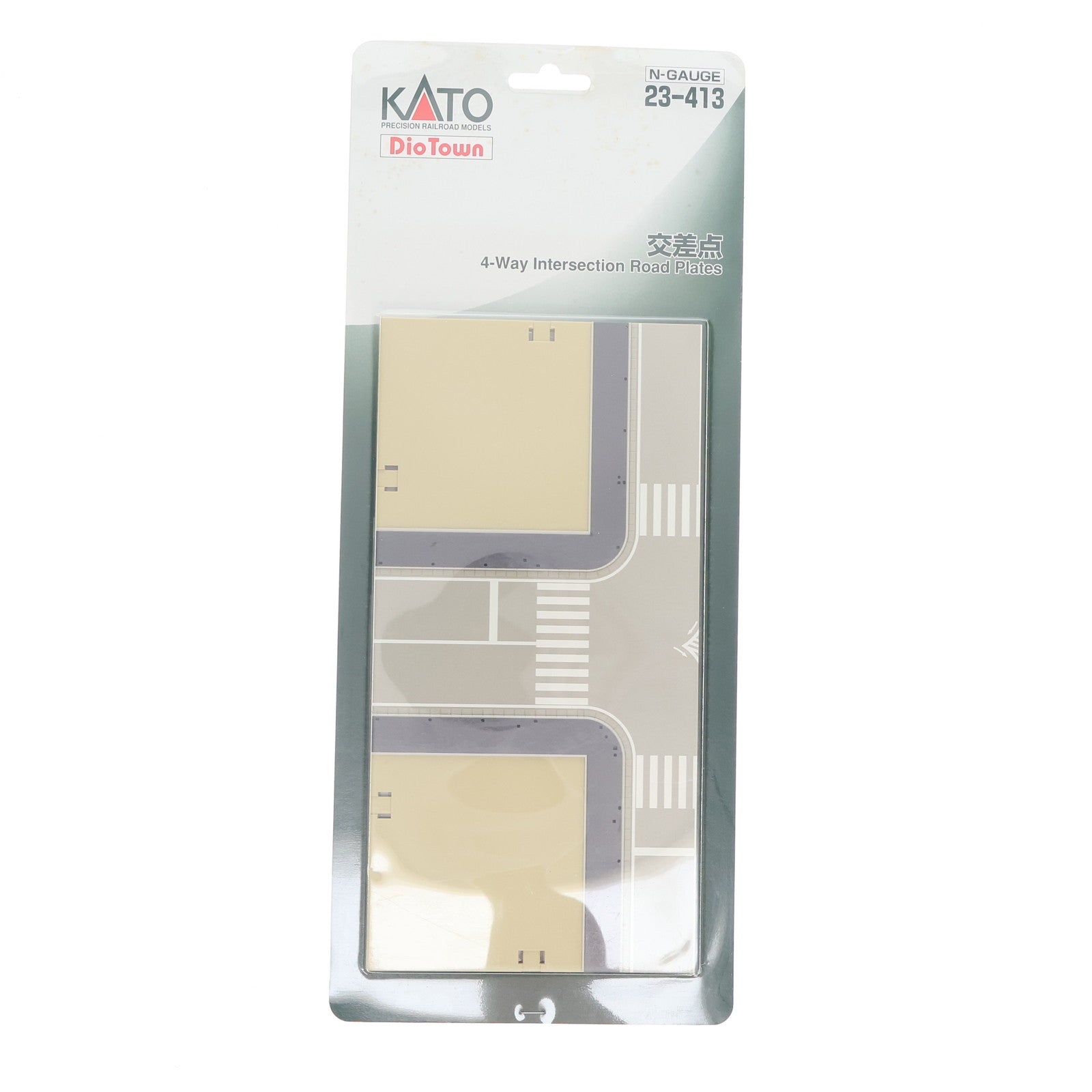 【中古即納】[RWM] 23-413 DioTown(ジオタウン) 交差点 Nゲージ 鉄道模型 KATO(カトー)(20030531)