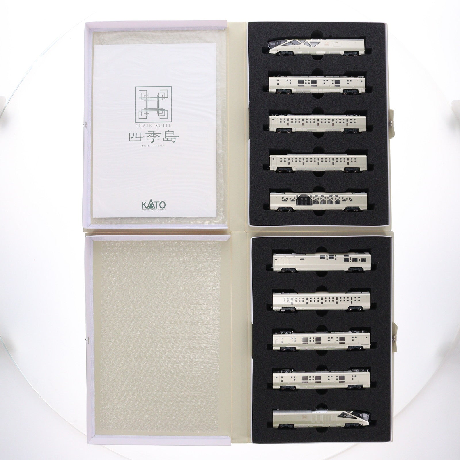 【中古即納】[RWM] 10-1447 特別企画品 E001形『TRAIN SUITE 四季島』10両セット(動力付き) Nゲージ 鉄道模型 KATO(カトー)(20171222)