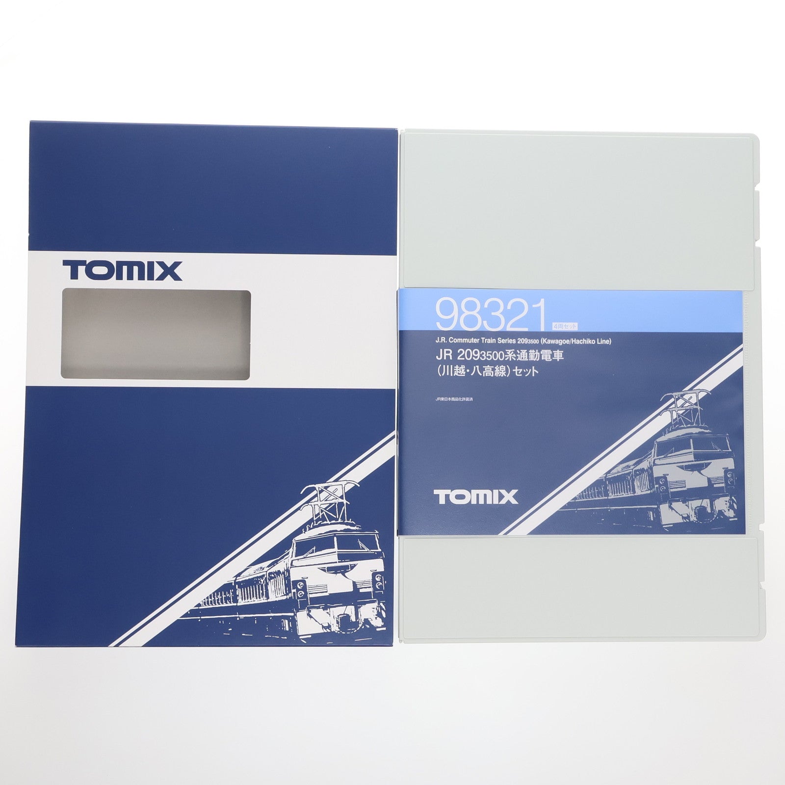 【中古即納】[RWM] 98321 JR 209-3500系通勤電車(川越・八高線)セット(4両)(動力付き) Nゲージ 鉄道模型 TOMIX(トミックス)(20190428)