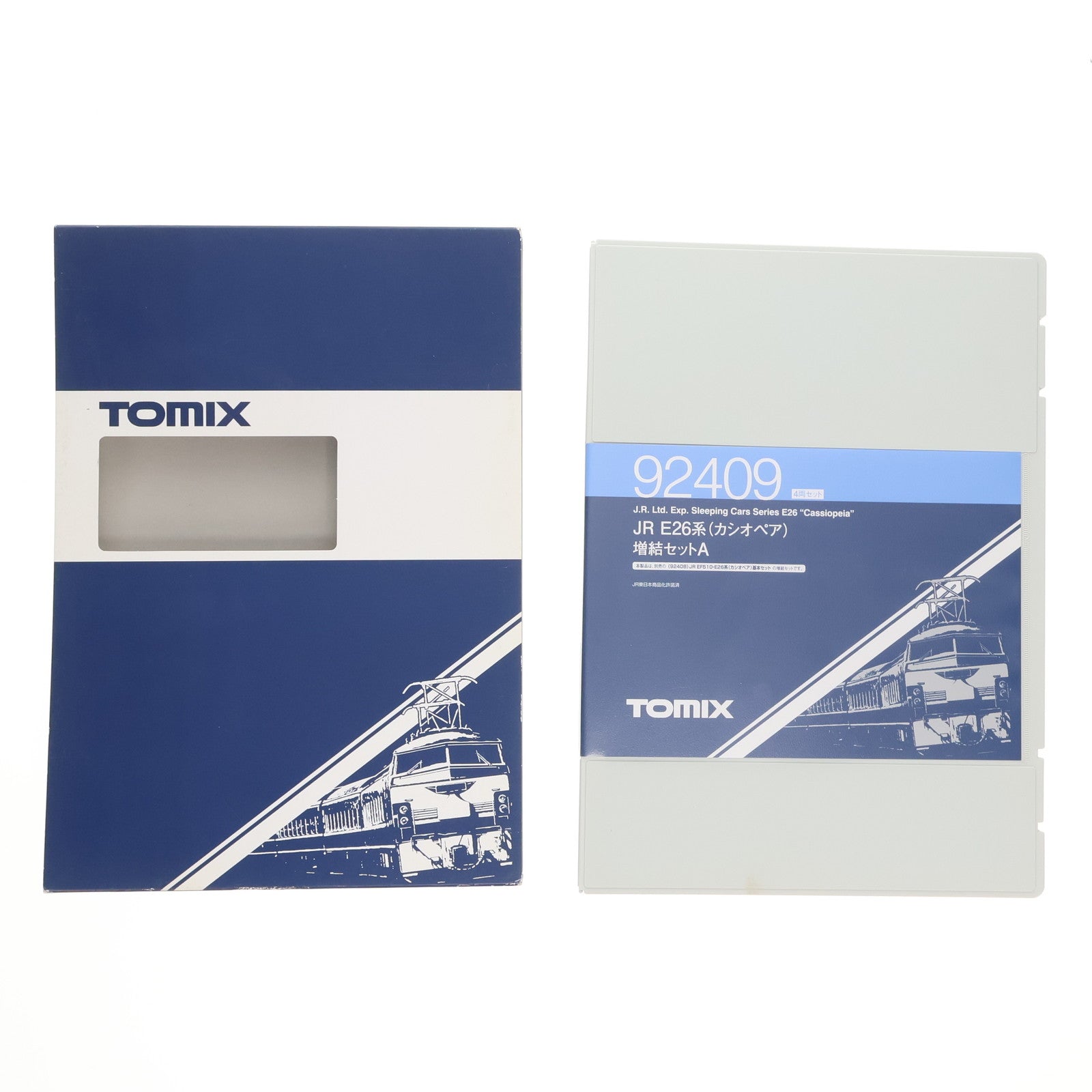 【中古即納】[RWM] 92409 JR E26系(カシオペア) 増結セットA(4両)(動力無し) Nゲージ 鉄道模型 TOMIX(トミックス)(20190901)