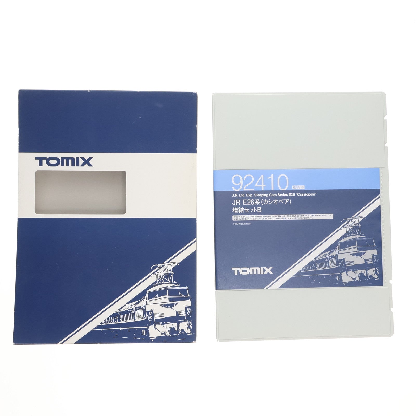 【中古即納】[RWM] 92410 JR E26系(カシオペア)増結セットB(6両)(動力無し) Nゲージ 鉄道模型 TOMIX(トミックス)(20190901)