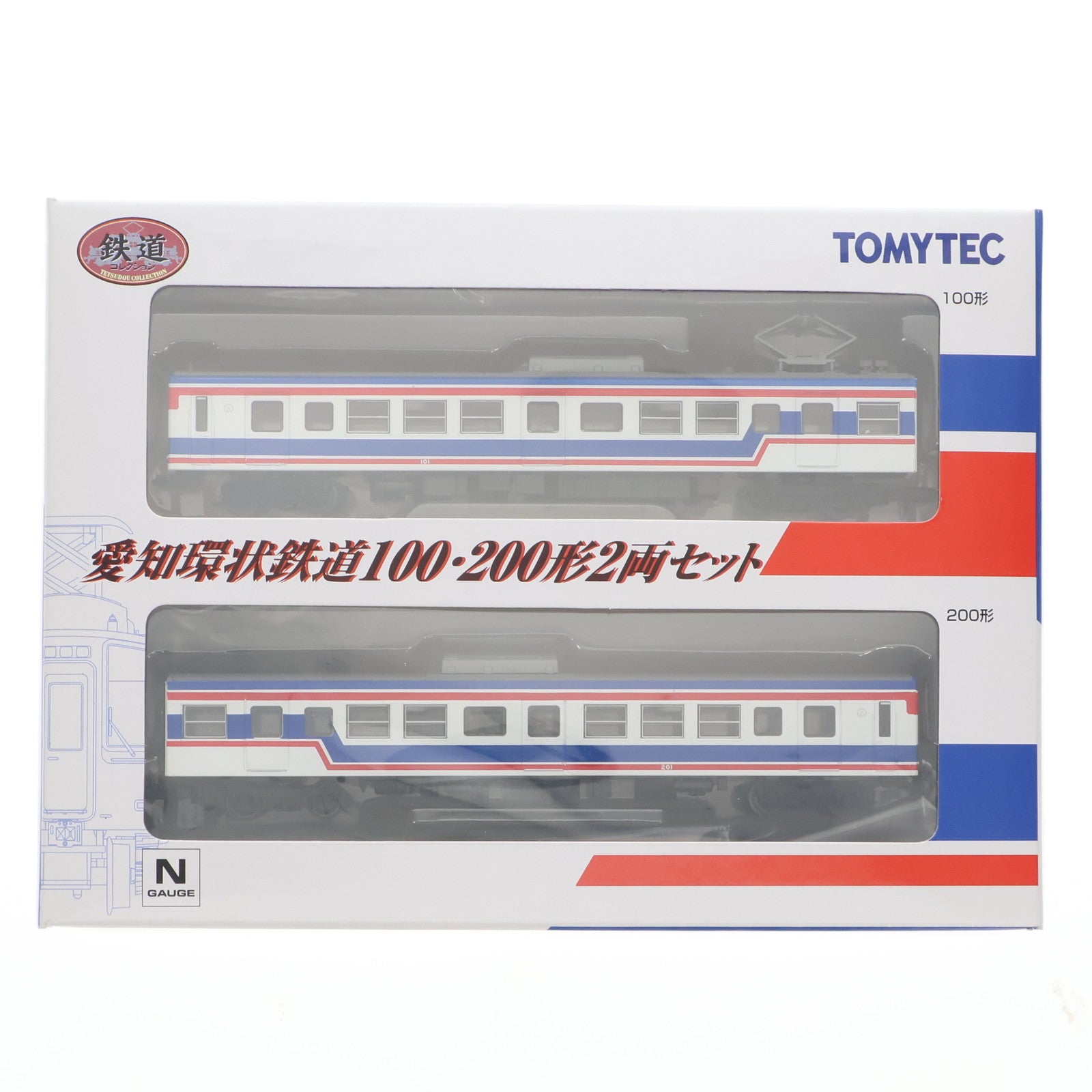 【中古即納】[RWM] 鉄道コレクション(鉄コレ) 愛知環状鉄道100・200形 2両セット(動力無し) Nゲージ 鉄道模型 TOMYTEC(トミーテック)(20090430)