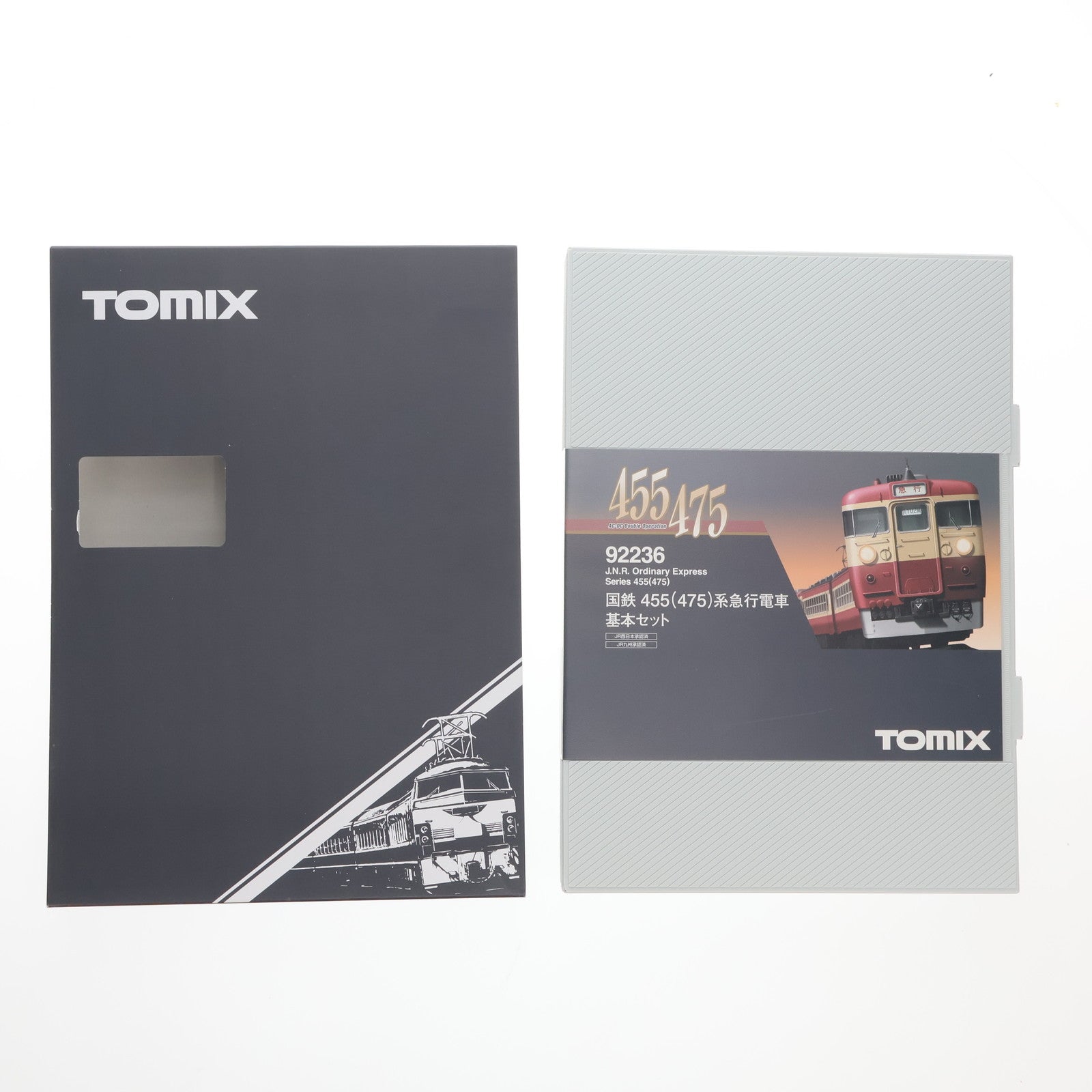 【中古即納】[RWM] 92236 国鉄455(475)系急行電車基本セット 3両基本セット(動力付き) Nゲージ 鉄道模型 TOMIX(トミックス)(20030831)
