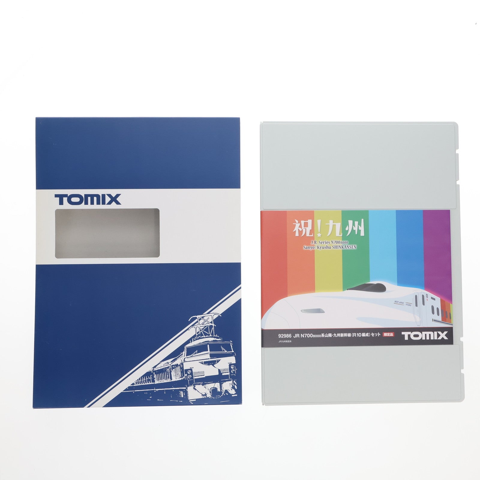 【中古即納】[RWM] 92986 限定品 JR N700-8000系 山陽・九州新幹線(R10編成) 8両セット(動力付き) Nゲージ 鉄道模型 TOMIX(トミックス)(20110930)