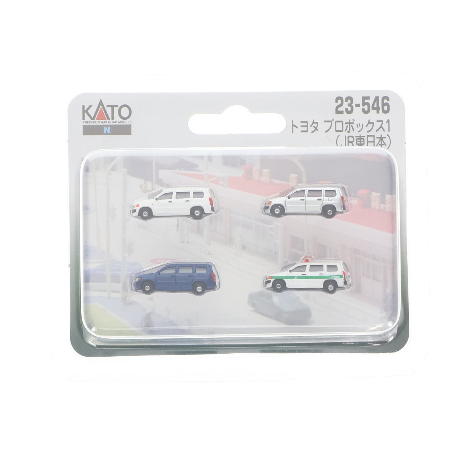 【中古即納】[RWM] 23-546 トヨタプロボックス1(JR東日本) 4台入 Nゲージ 鉄道模型 KATO(カトー)(20120531)