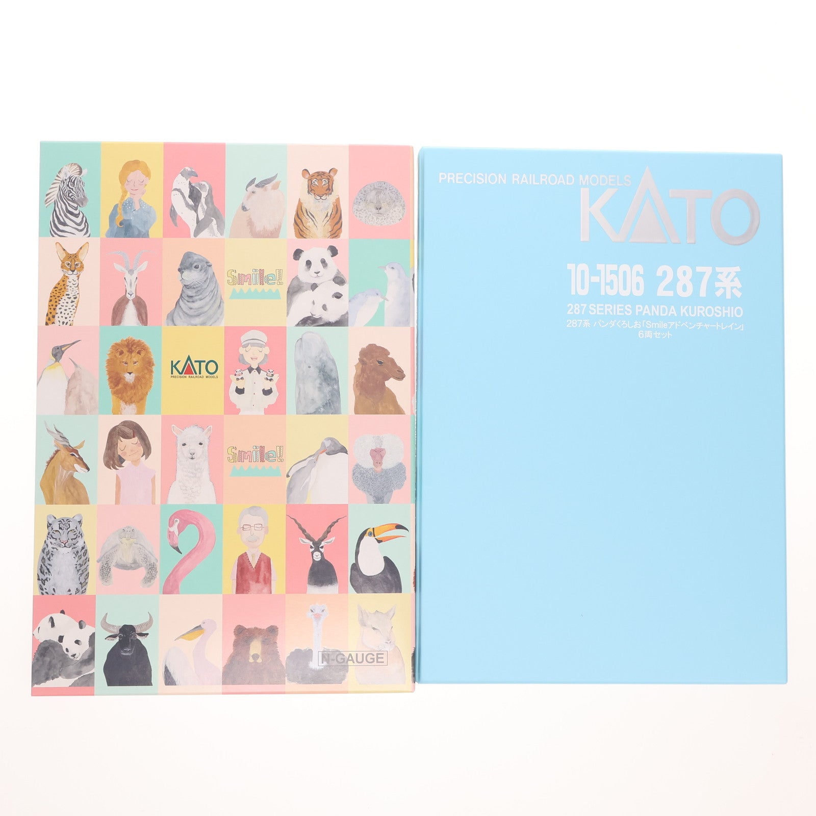 【中古即納】[RWM] 10-1506 287系 パンダくろしお「Smileアドベンチャートレイン」 6両セット(動力付き) Nゲージ 鉄道模型 KATO(カトー)(20180729)