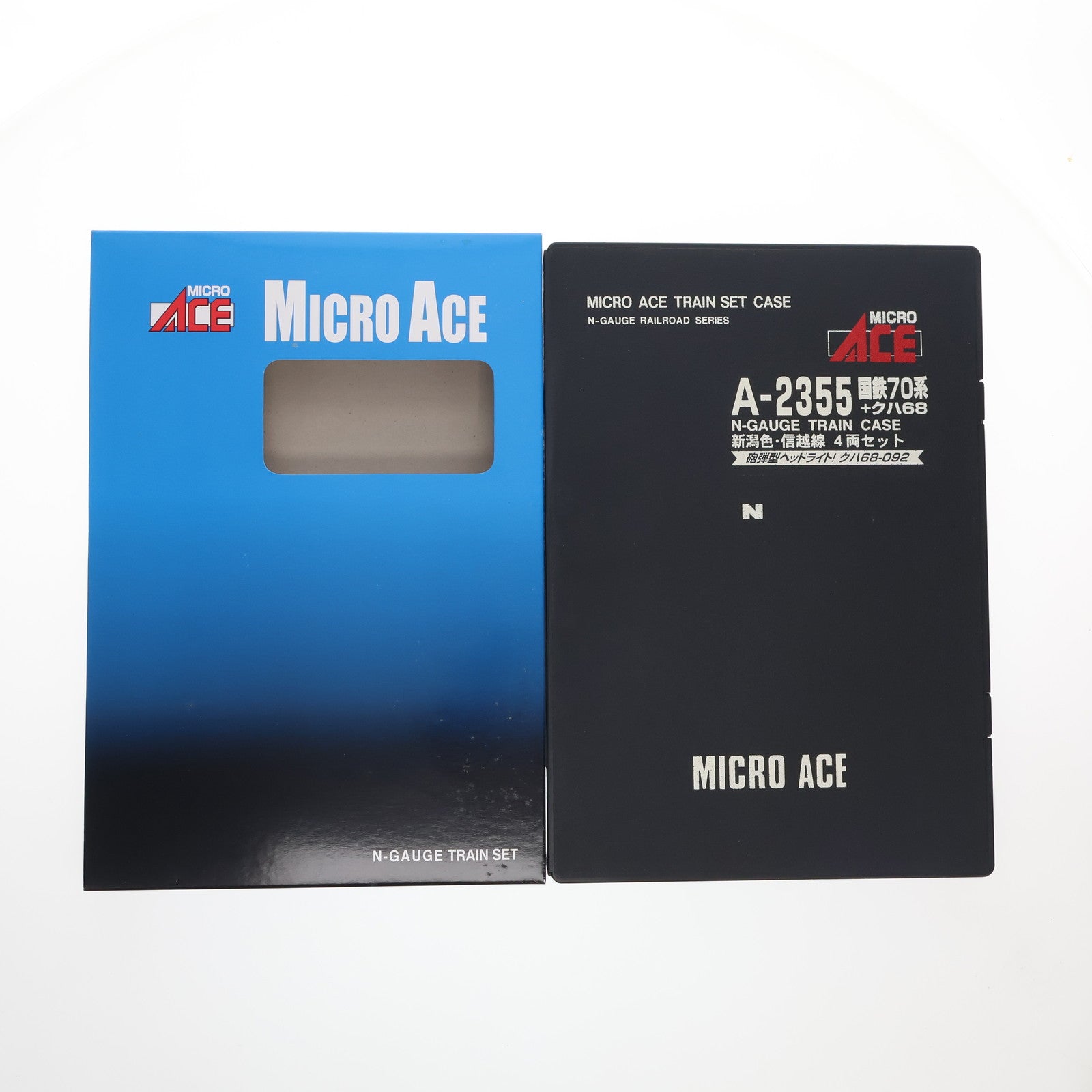 【中古即納】[RWM] A2355 国鉄70系+クハ68 新潟色・信越線 4両セット(動力付き) Nゲージ 鉄道模型 MICRO ACE(マイクロエース)(20090830)