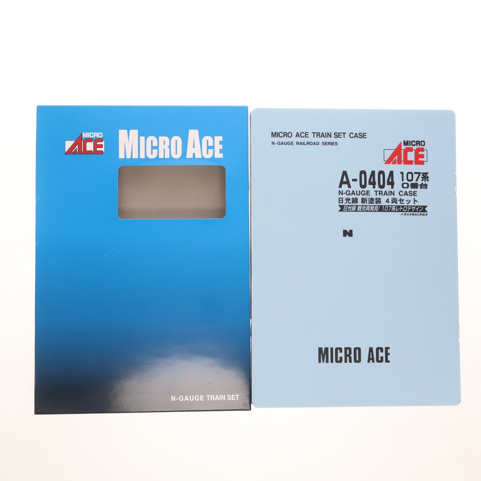 【中古即納】[RWM] A0404 107系0番台 日光線 新塗装 4両セット(動力付き) Nゲージ 鉄道模型 MICRO ACE(マイクロエース)(20100730)