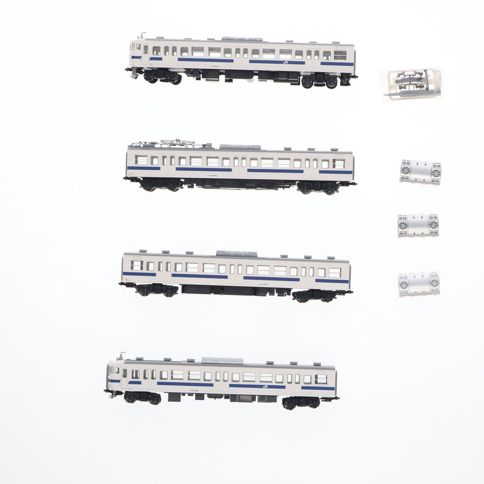 【中古即納】[RWM] 10-1537 415系(常磐線・新色) 4両セット(動力付き) Nゲージ 鉄道模型 KATO(カトー)(20191011)