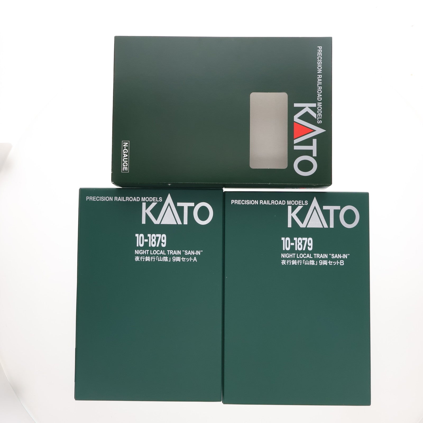 【中古即納】[RWM] 10-1879 夜行鈍行 山陰 9両セット(動力無し) Nゲージ 鉄道模型 KATO(カトー)(20240523)