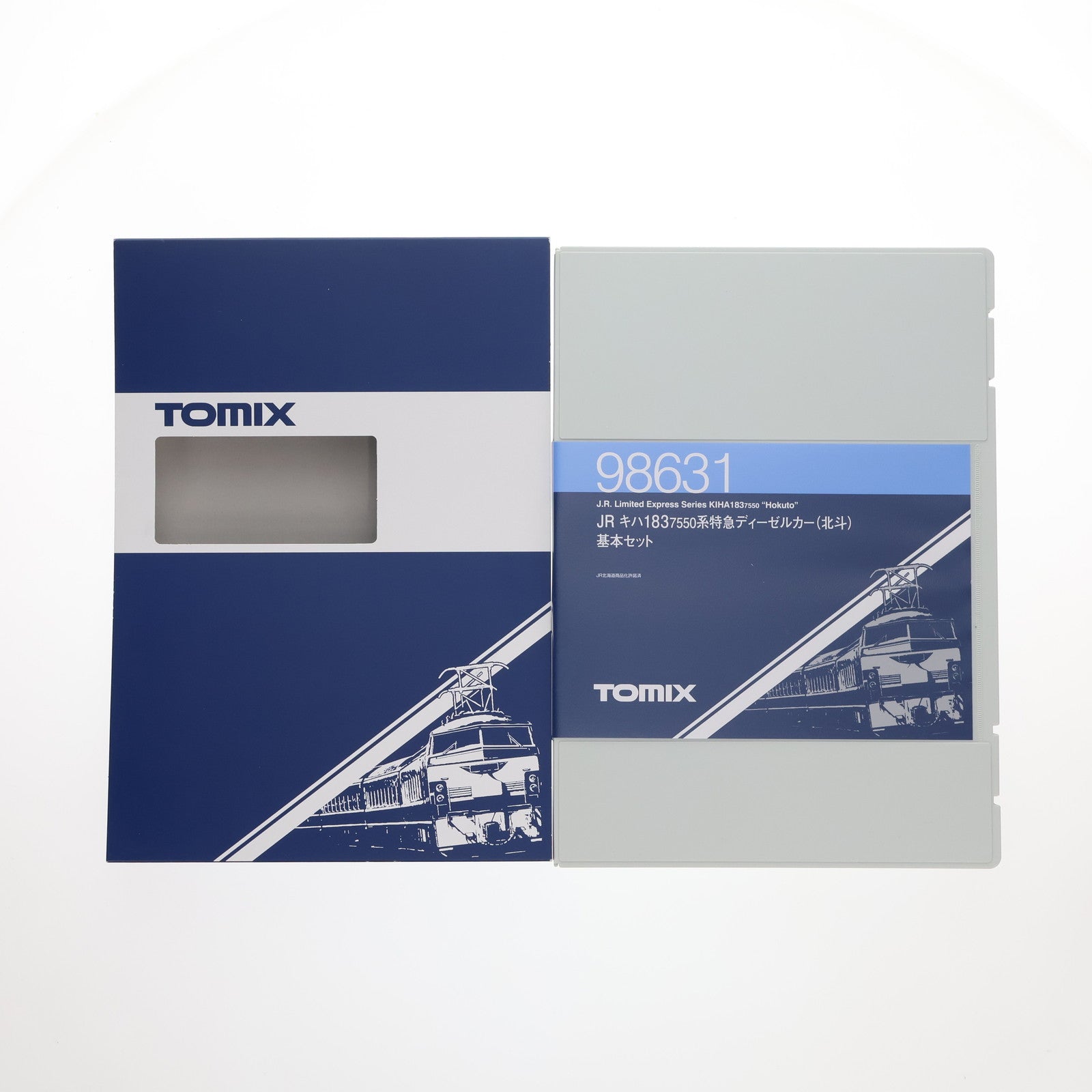 【中古即納】[RWM] 98631 JR キハ183-7550系特急ディーゼルカー(北斗)基本セット(6両)(動力付き) Nゲージ 鉄道模型 TOMIX(トミックス)(20180311)