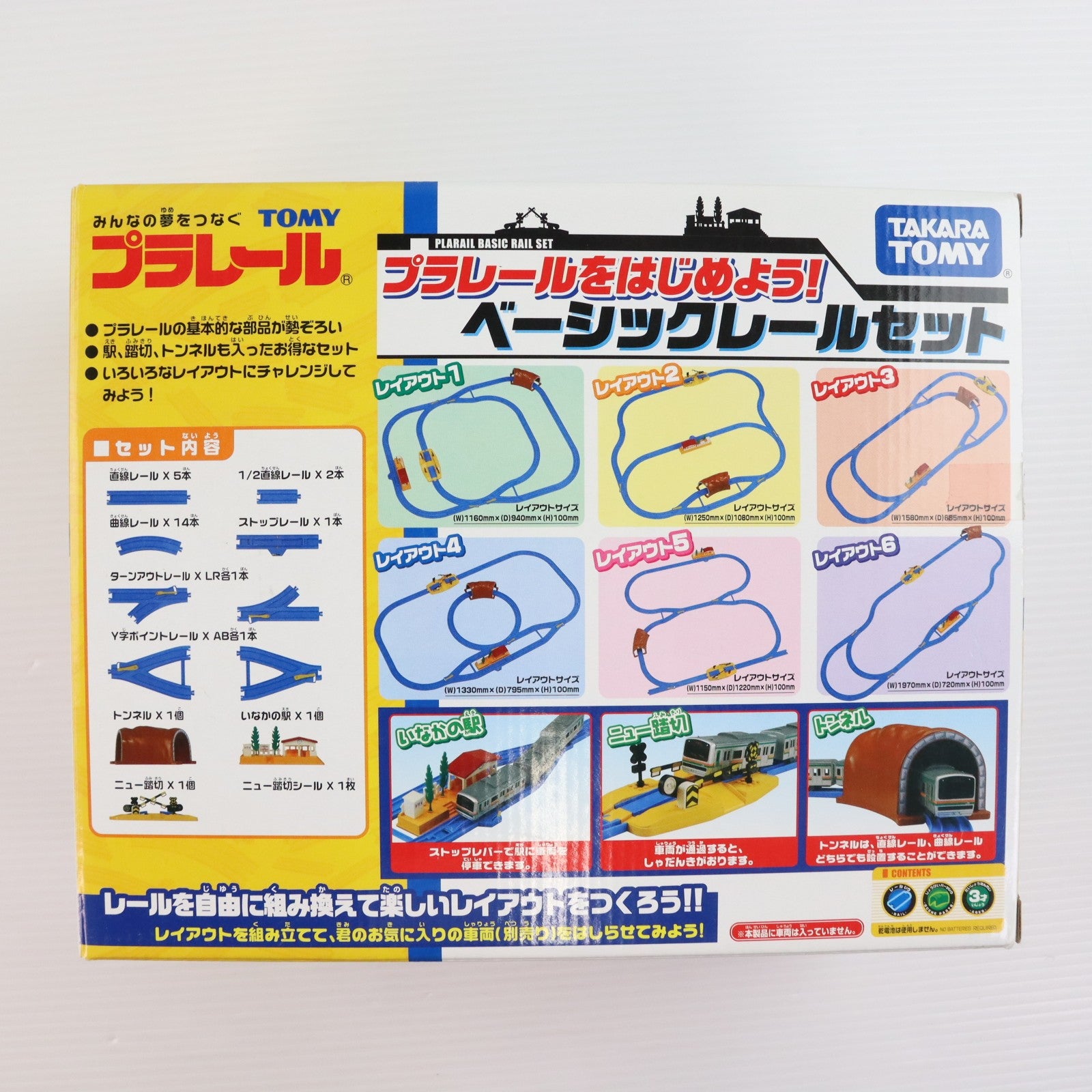 【中古即納】[RWM] プラレール プラレールをはじめよう! ベーシックレールセット 鉄道模型 タカラトミー(20090730)