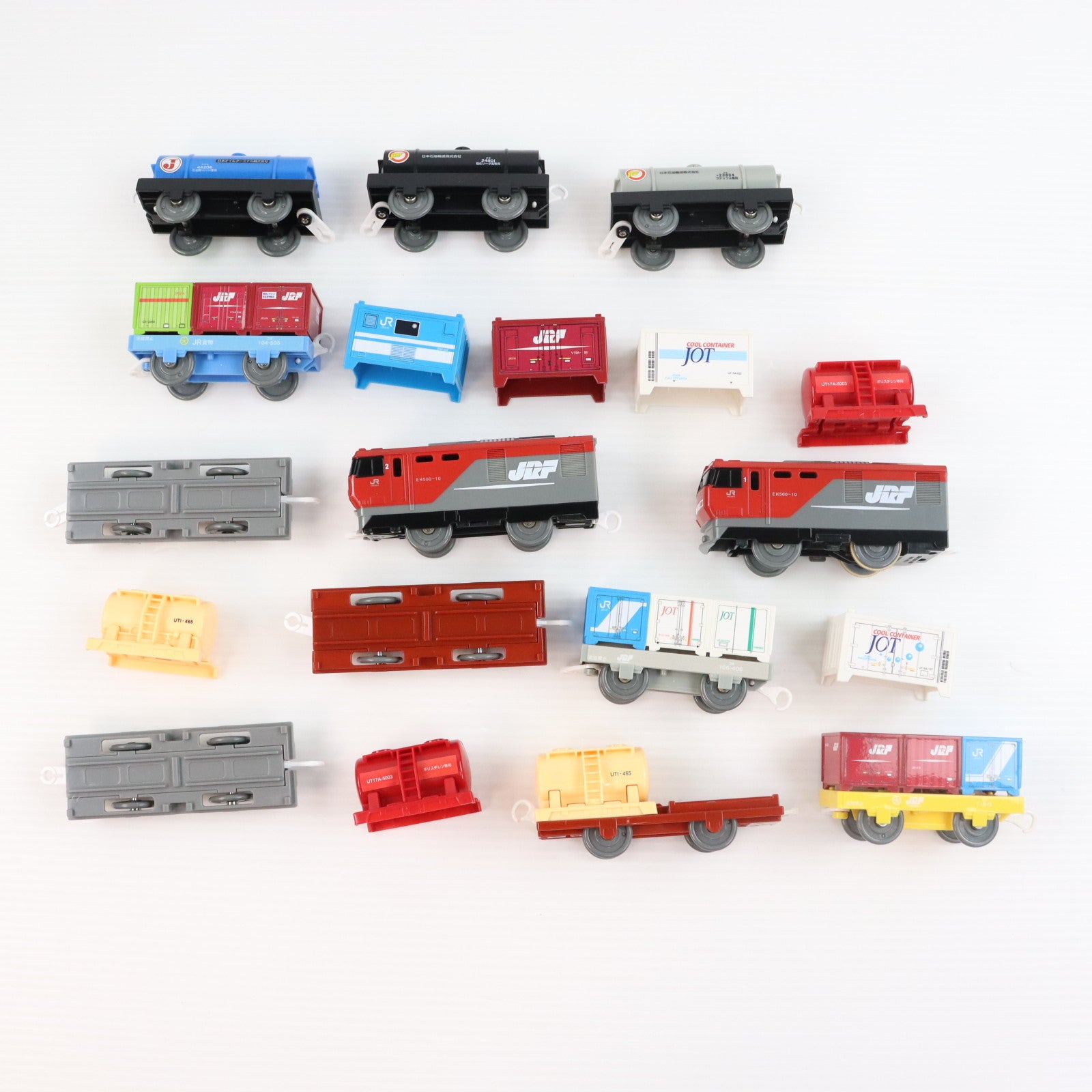 【中古即納】[RWM] プラレール いっぱいつなごう金太郎&貨車セット(動力付き) 鉄道模型 タカラトミー(20030123)