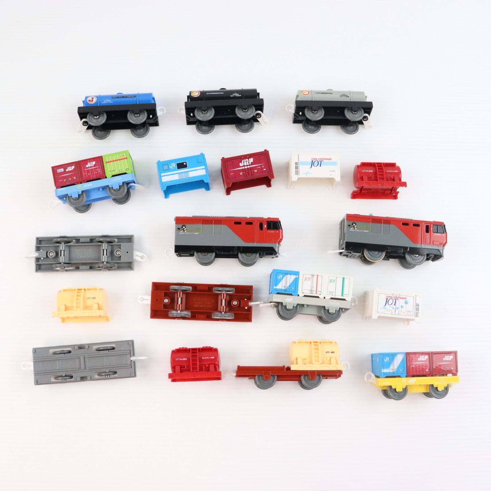 【中古即納】[RWM] プラレール いっぱいつなごう金太郎&貨車セット(動力付き) 鉄道模型 タカラトミー(20030123)