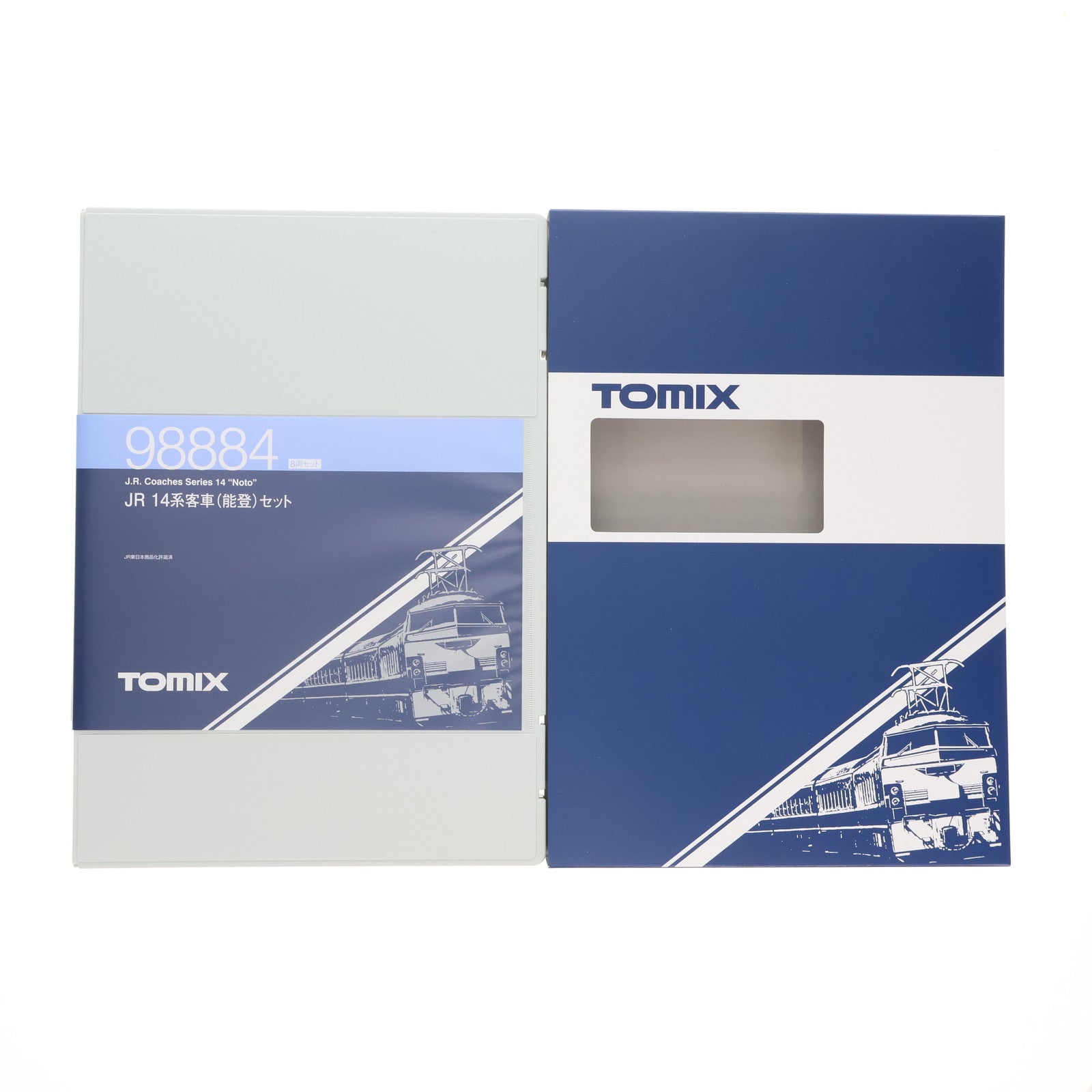 【中古即納】[RWM] 98884 JR 14系客車(能登)セット(8両)(動力無し) Nゲージ 鉄道模型 TOMIX(トミックス)(20250329)