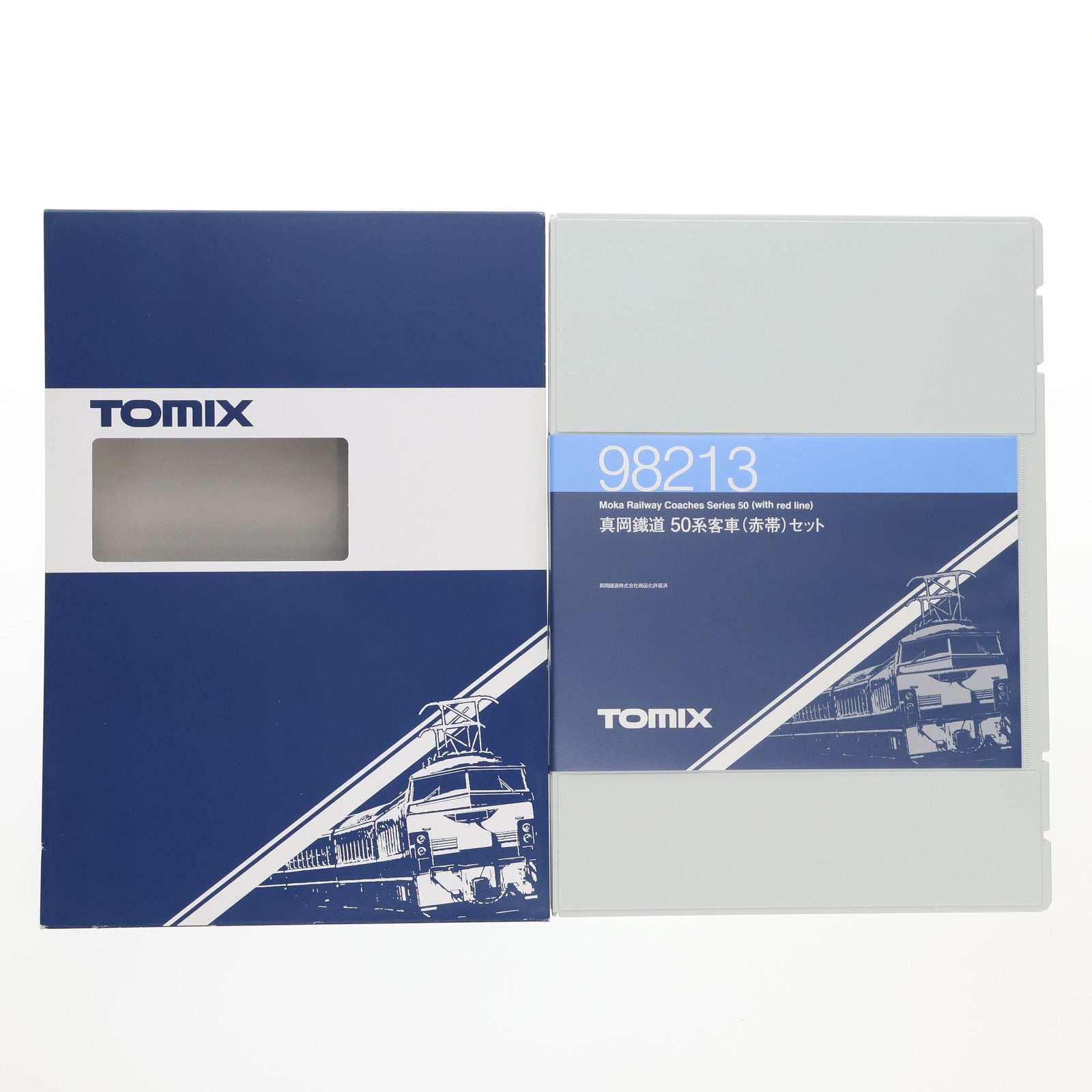 【中古即納】[RWM] 98213 真岡鐵道 50系客車(赤帯)セット(3両)(動力無し) Nゲージ 鉄道模型 TOMIX(トミックス)(20170402)