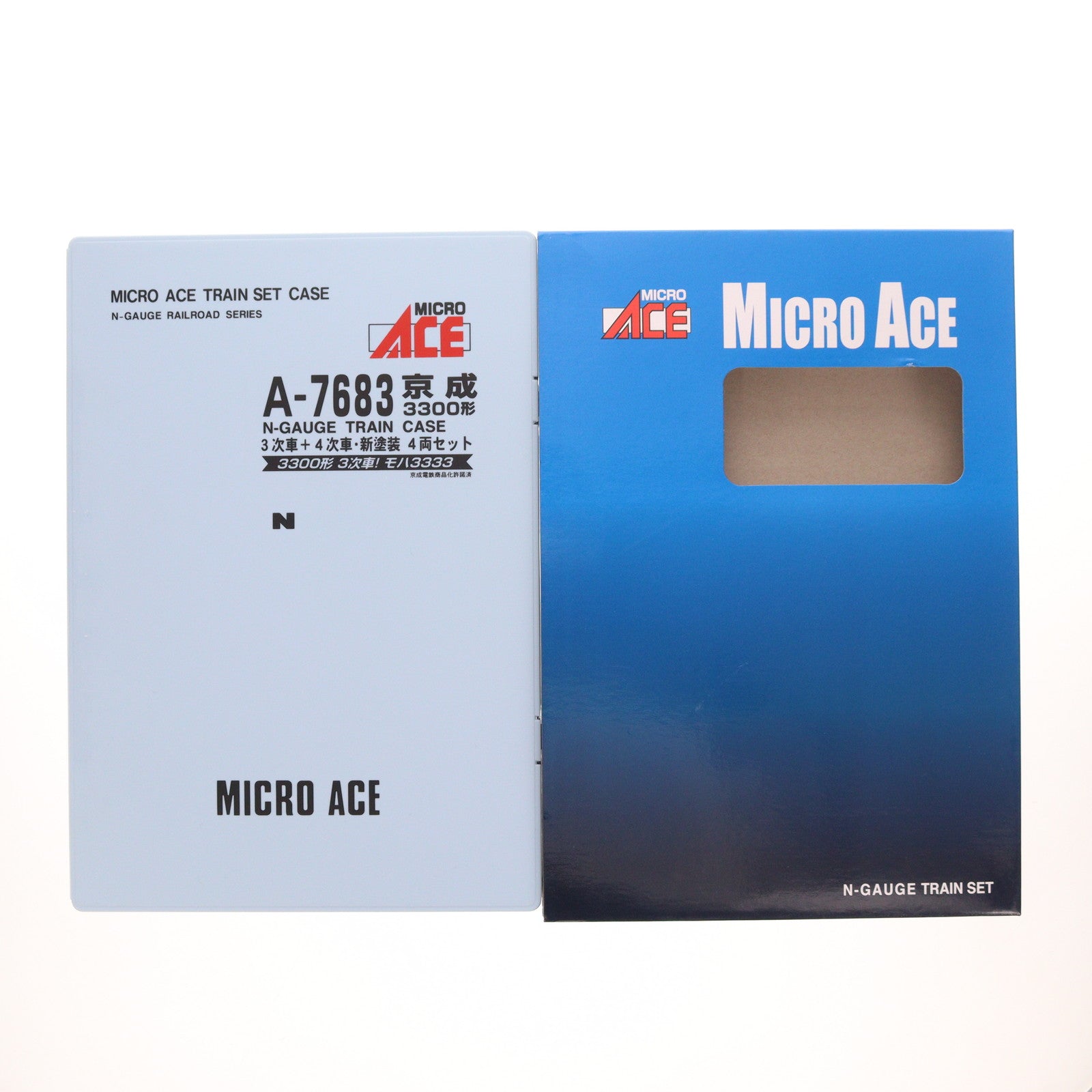 【中古即納】[RWM] A7683 京成 3300形 3次車+4次車・新塗装 4両セット(動力付き) Nゲージ 鉄道模型 MICRO ACE(マイクロエース)(20150822)