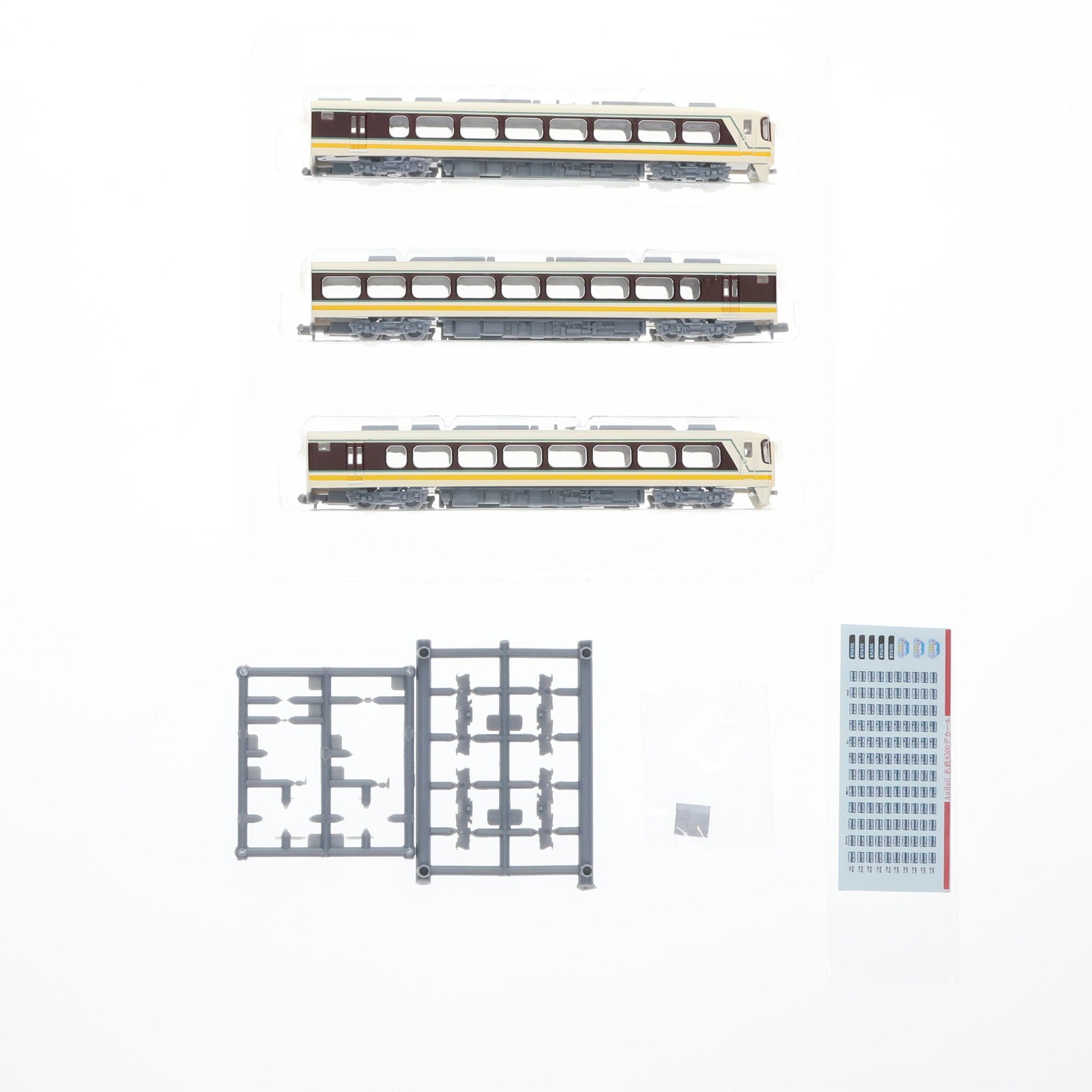 【中古即納】[RWM] ANレール 名古屋鉄道 北アルプス キハ8500系 3両セット ディスプレイモデル(動力無し) Nゲージ 鉄道模型 中日本航空/赤い電車(20101009)
