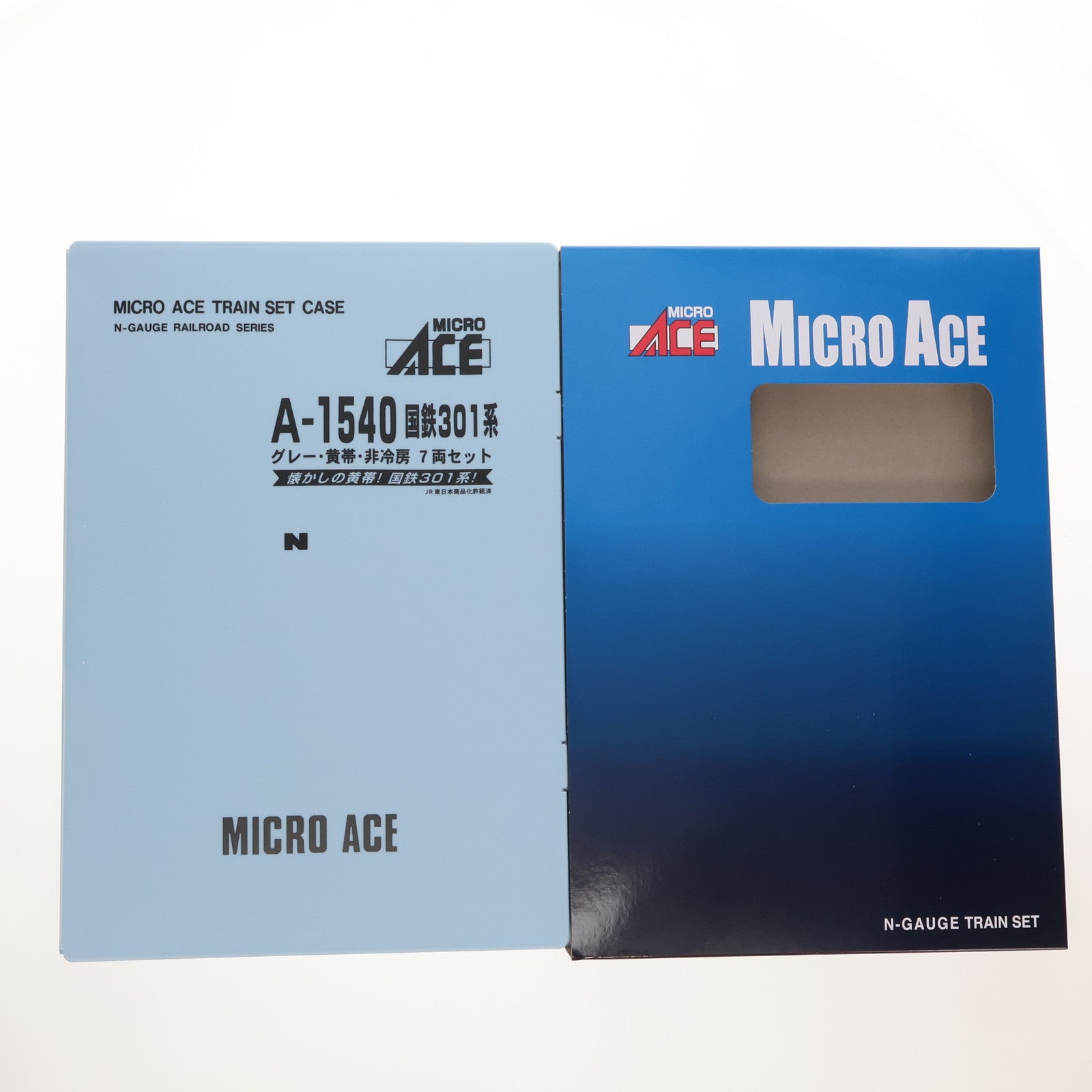 【中古即納】[RWM] A1540 国鉄301系 グレー・黄帯・非冷房 7両セット(動力付き) Nゲージ 鉄道模型 MICRO ACE(マイクロエース)(20241206)