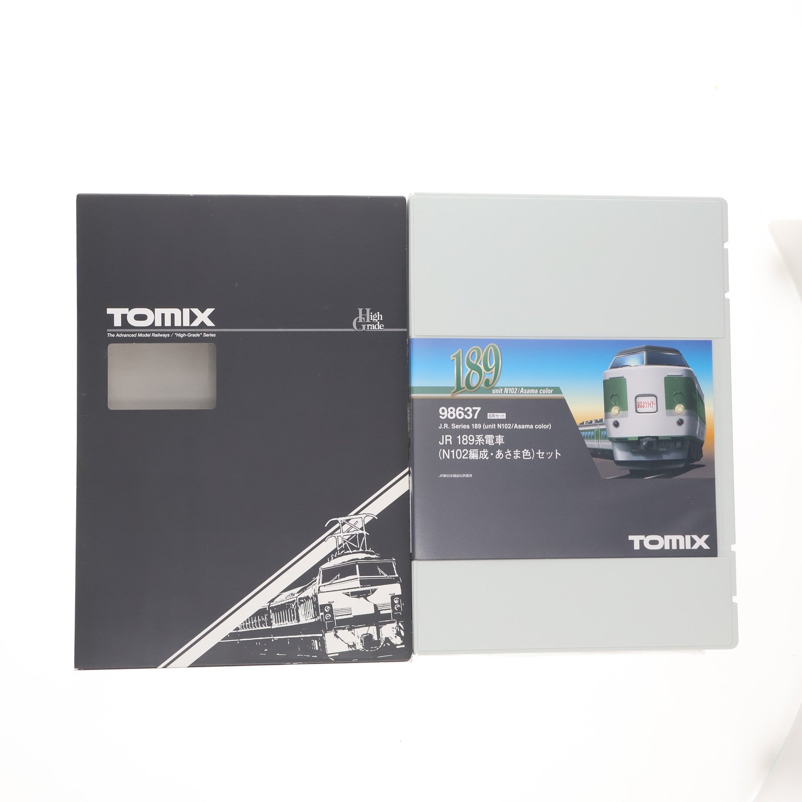 【中古即納】[RWM] 98637 JR 189系電車(N102編成・あさま色)セット(6両)(動力付き) Nゲージ 鉄道模型 TOMIX(トミックス)(20191027)