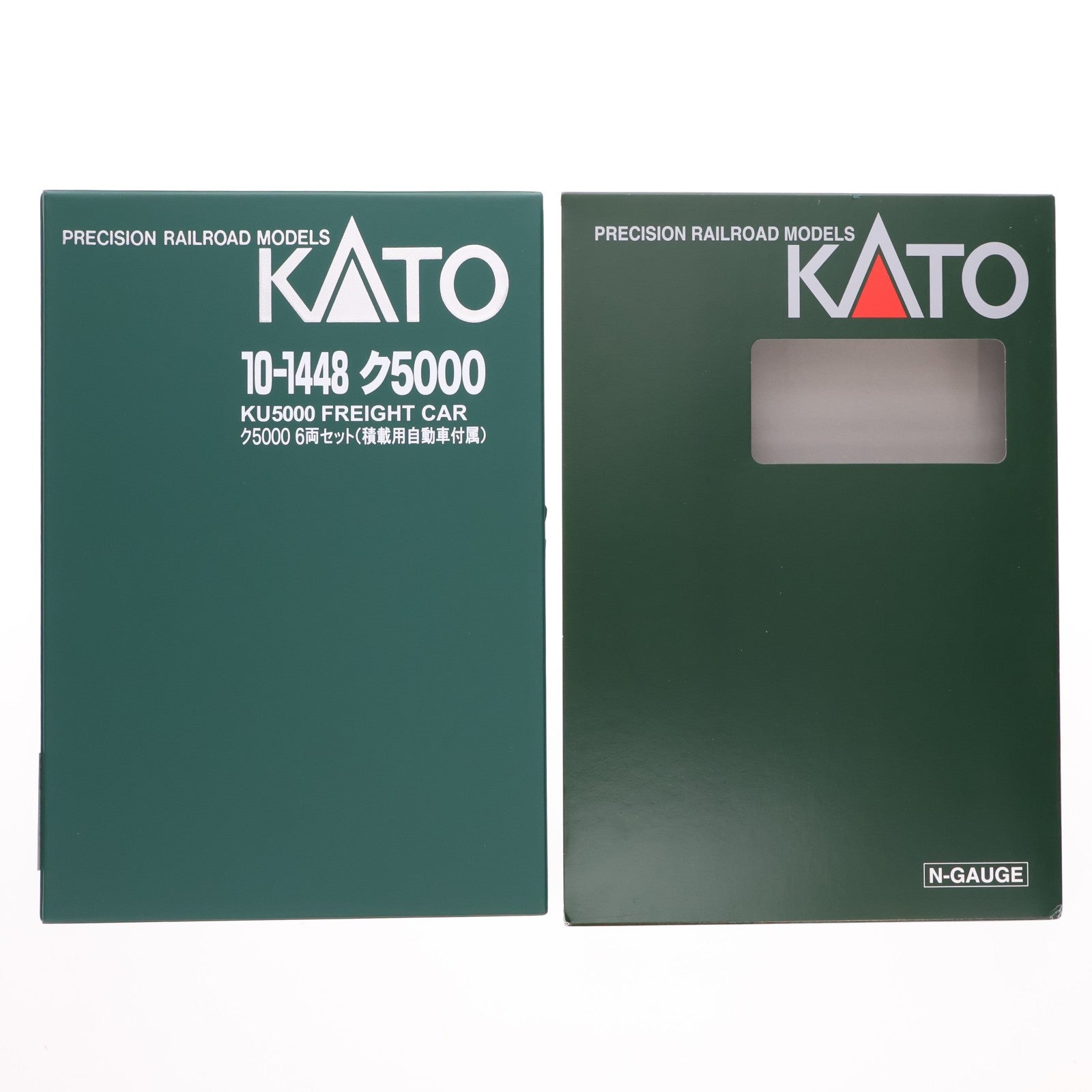 【中古即納】[RWM] 10-1448 ク5000 6両セット(積載用自動車付属)(動力無し) Nゲージ 鉄道模型 KATO(カトー)(20180421)