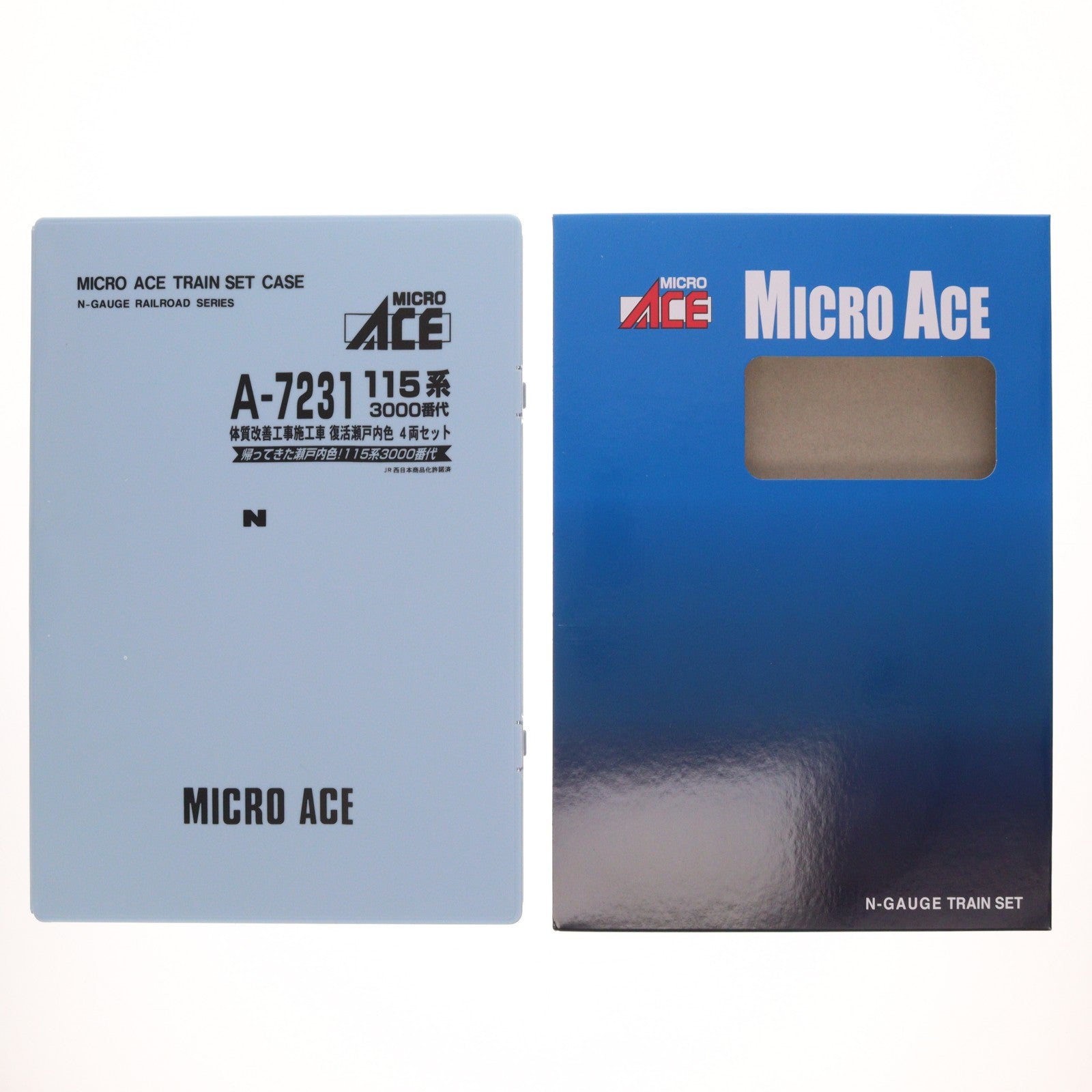 【中古即納】[RWM] A7231 115系3000番代 体質改善工事施工車 復活瀬戸内色 4両セット(動力付き) Nゲージ 鉄道模型 MICRO ACE(マイクロエース)(20240905)